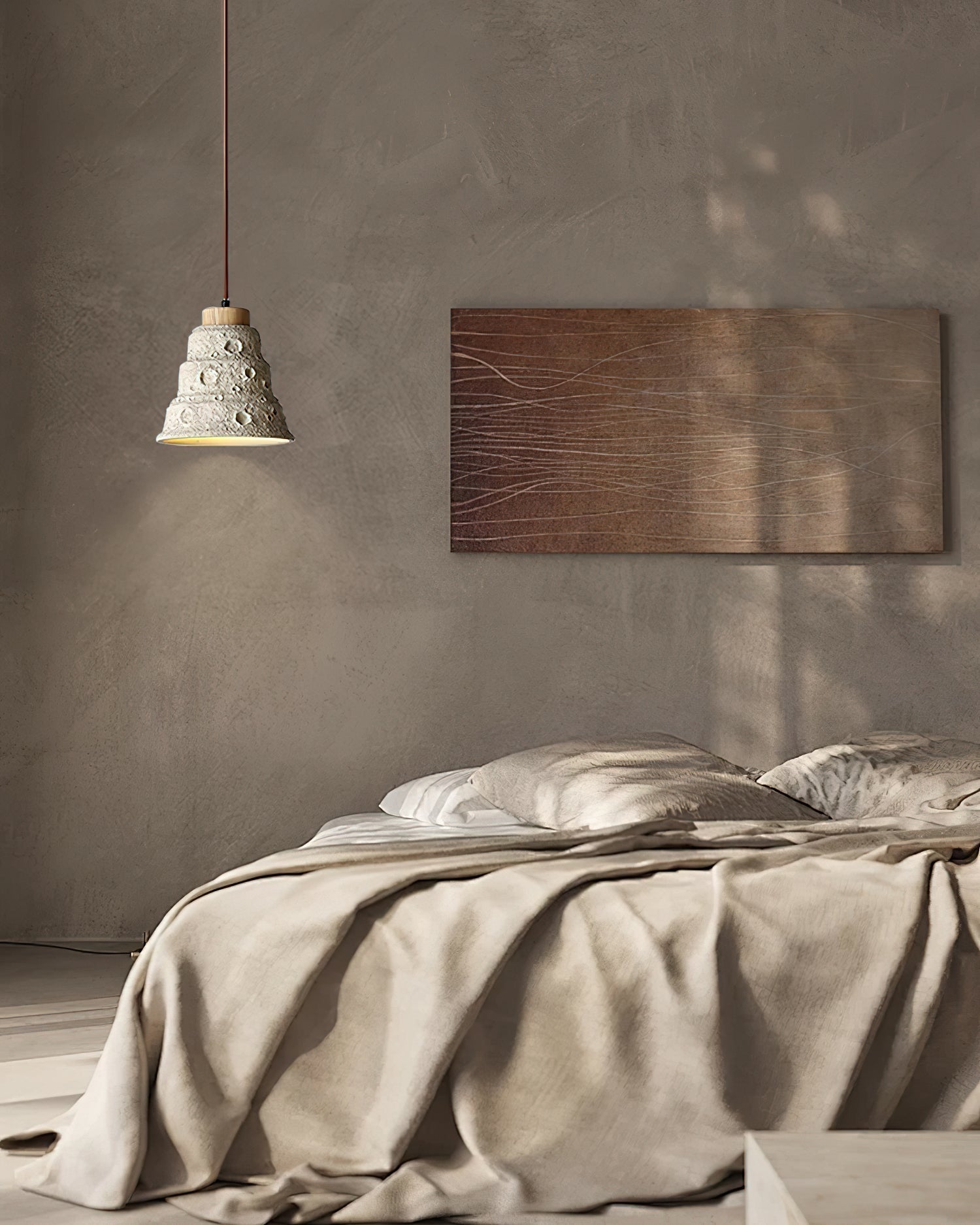 Stone Bell Pendant Light - Blowlighting