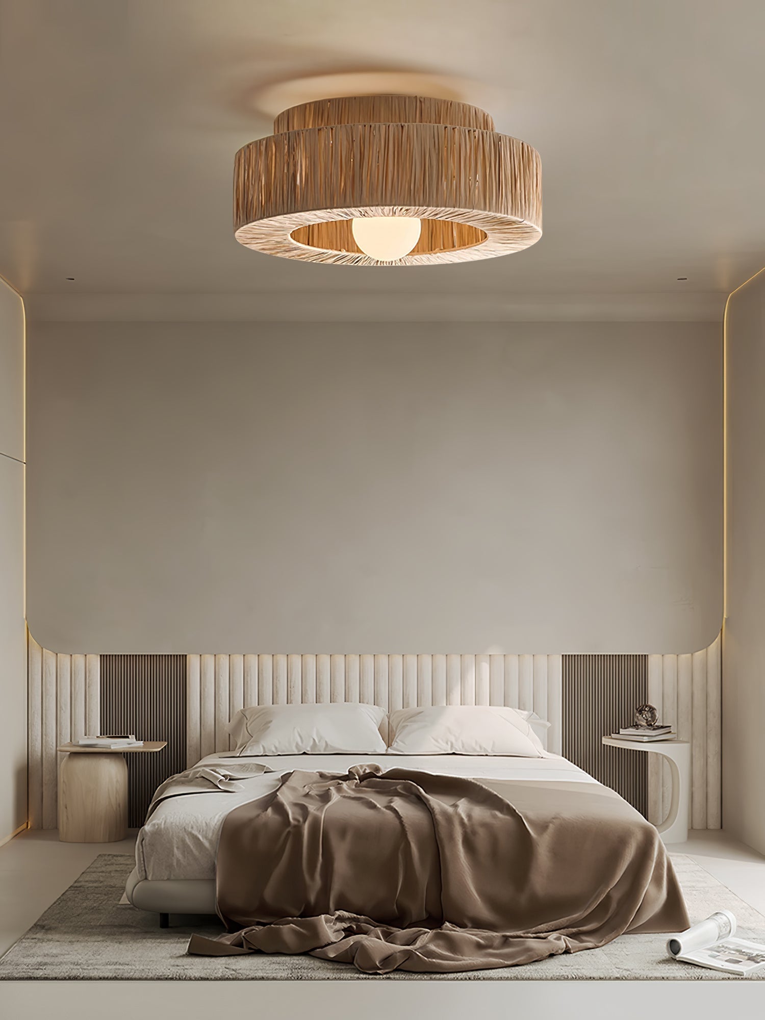 Straw Art Ceiling Lamp - Blowlighting