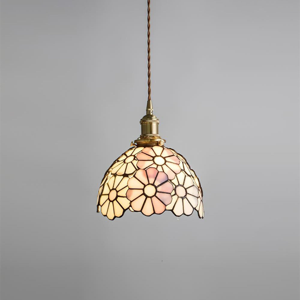 Suka Floral Mosaic Pendant Lamp - Letslighting
