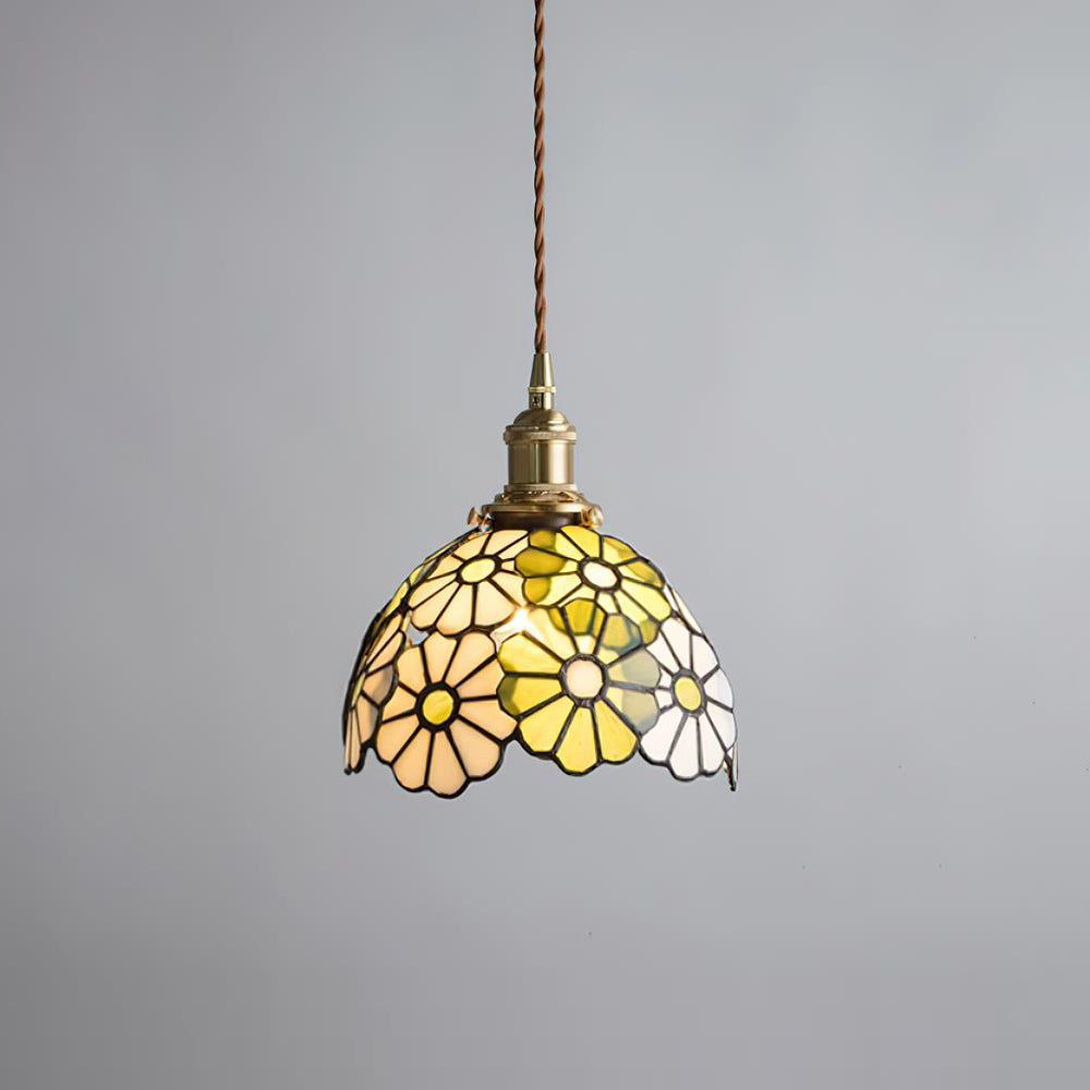 Suka Floral Mosaic Pendant Lamp - Letslighting