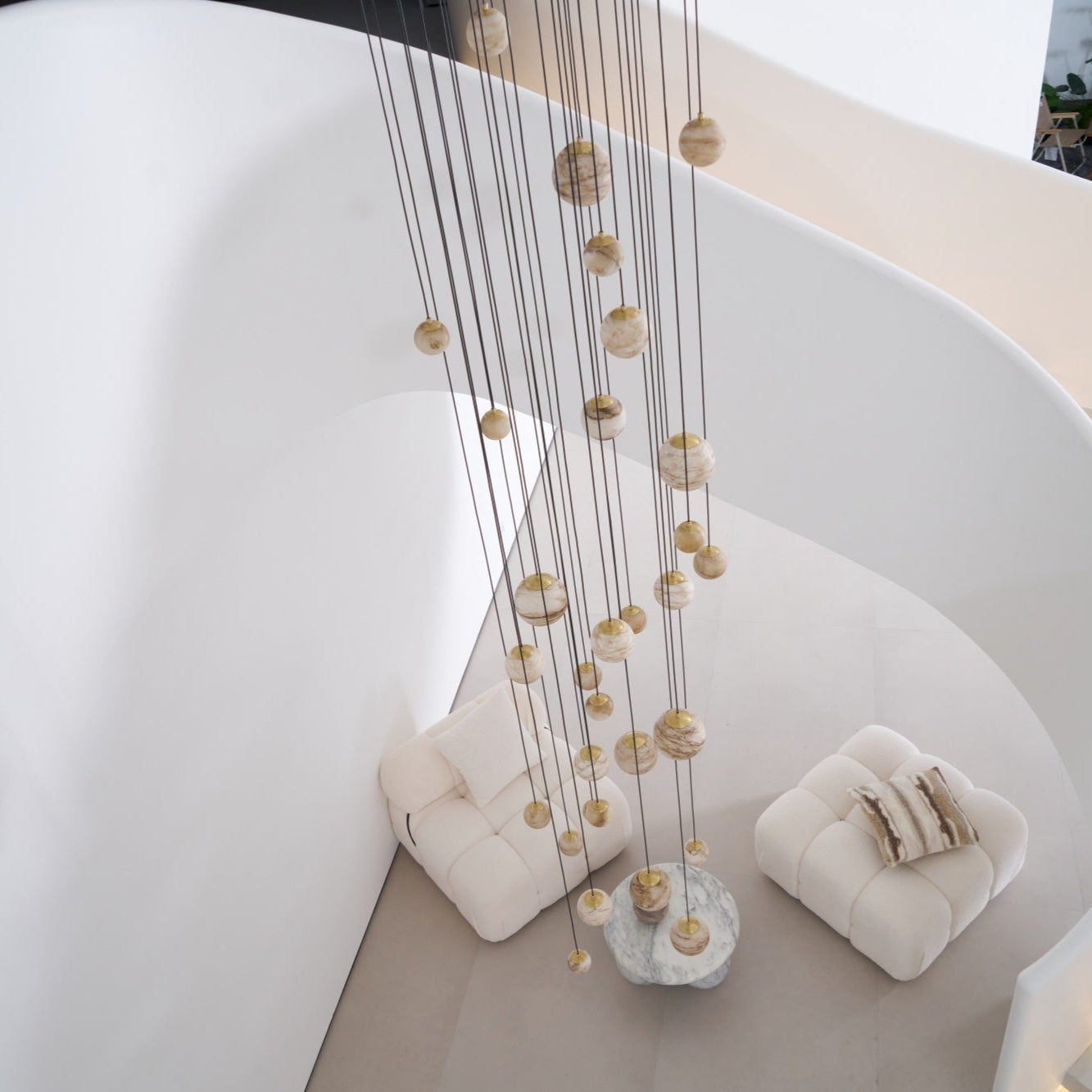 Sultana Lustre Artistique en Albâtre