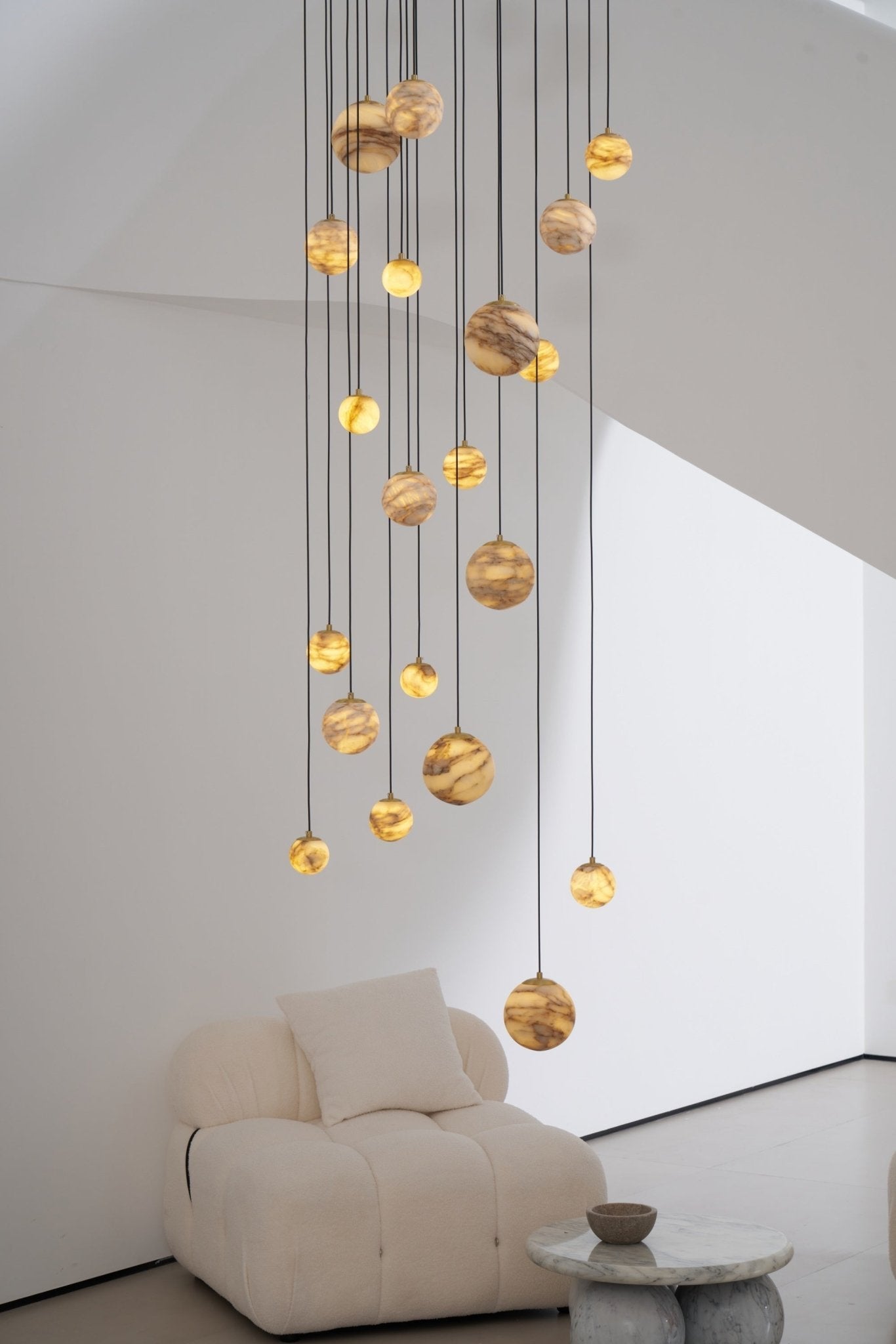 Sultana Lustre Artistique en Albâtre
