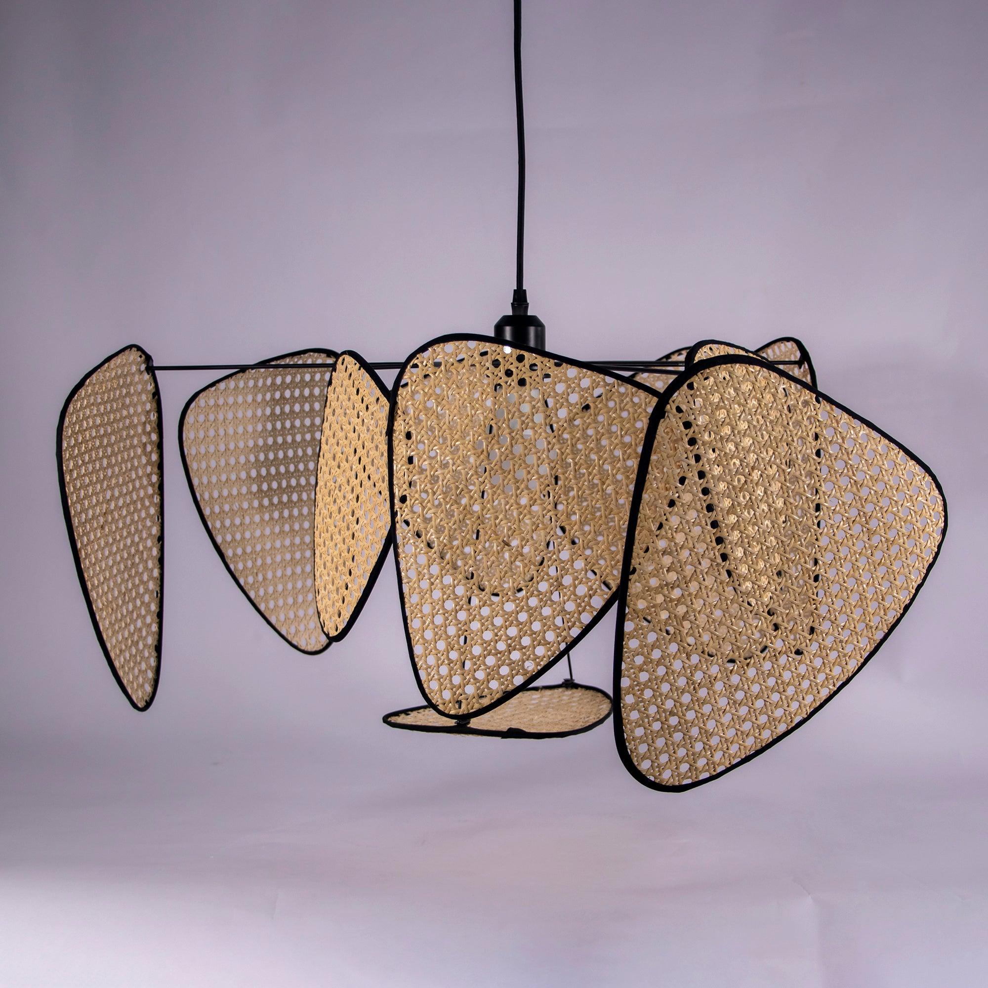 Screen Cannage Pendant Swag Light - Blowlighting
