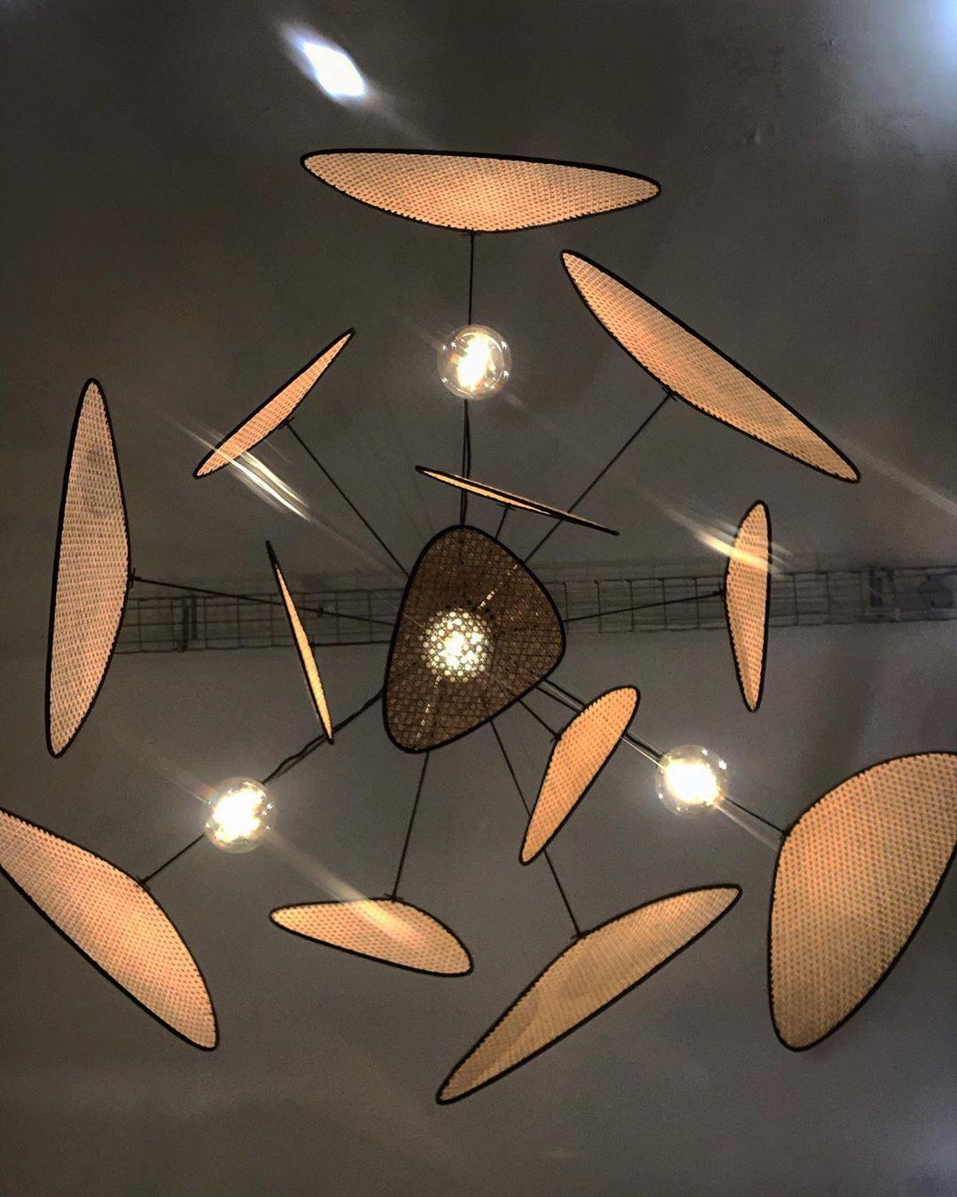 Screen Cannage Pendant Swag Light - Blowlighting