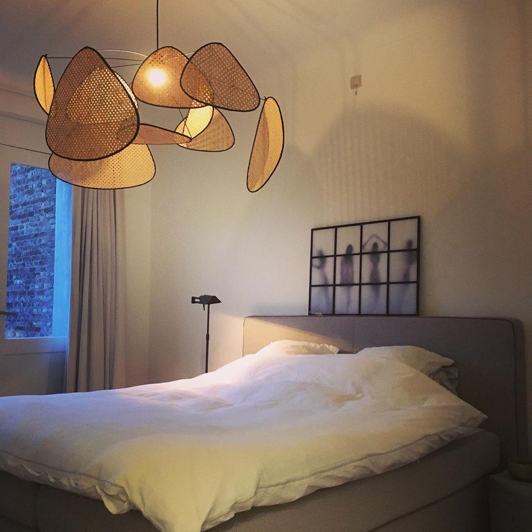Screen Cannage Pendant Swag Light - Blowlighting