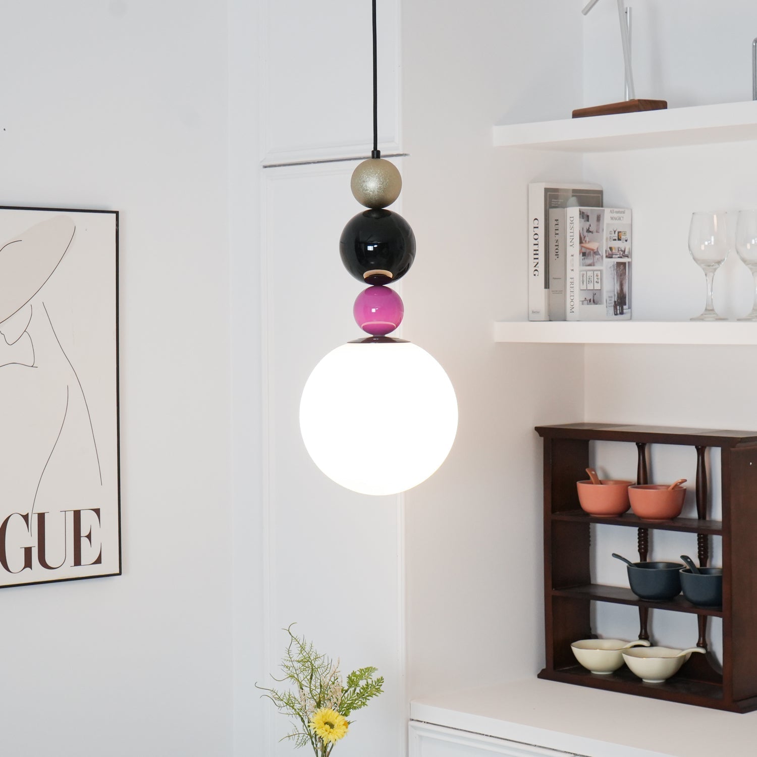 Candy Round Ball Pendant Light - Letslighting