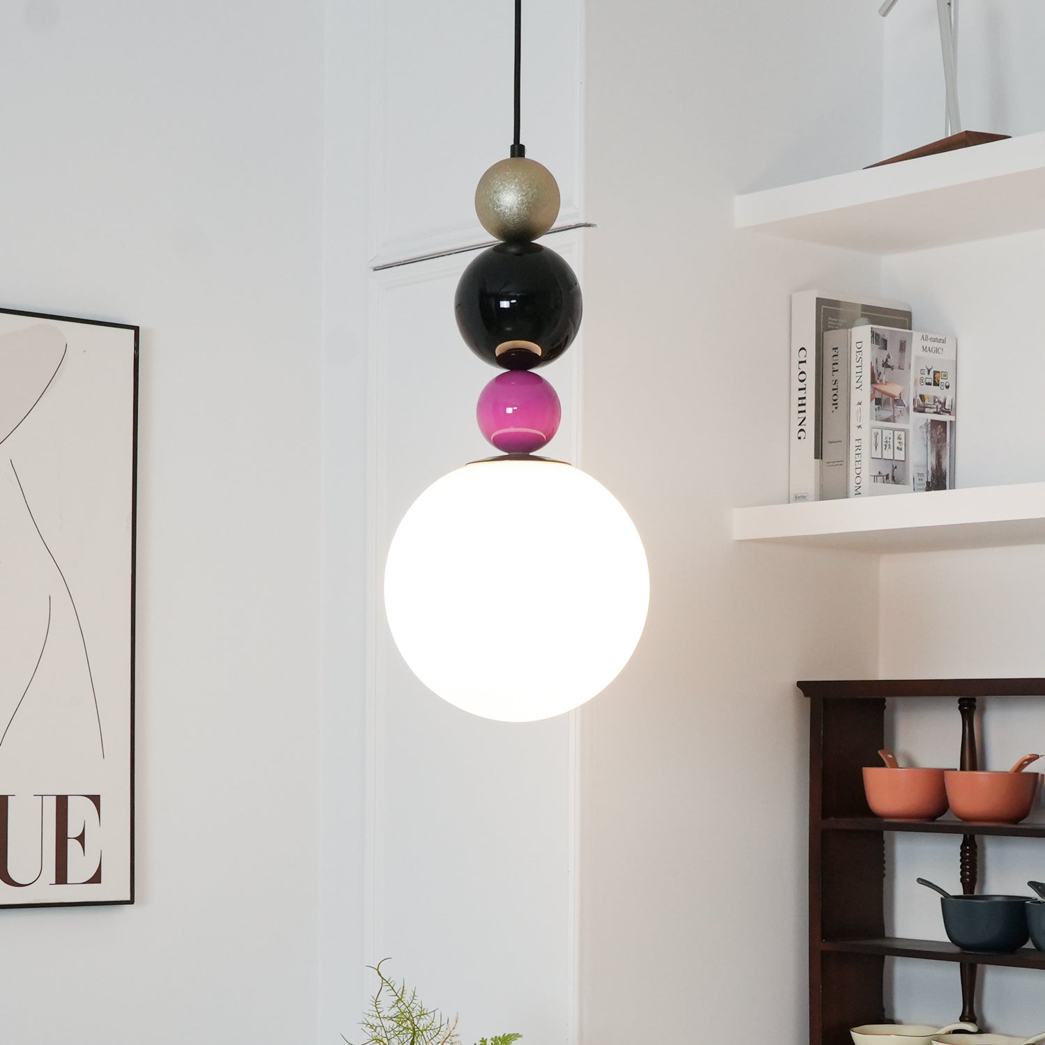 Candy Round Ball Pendant Light - Letslighting