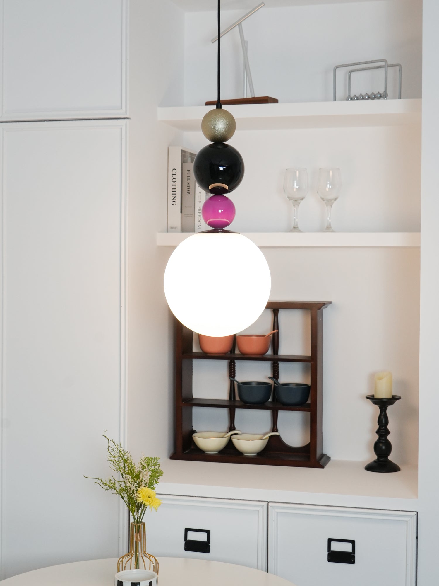 Candy Round Ball Pendant Light - Letslighting