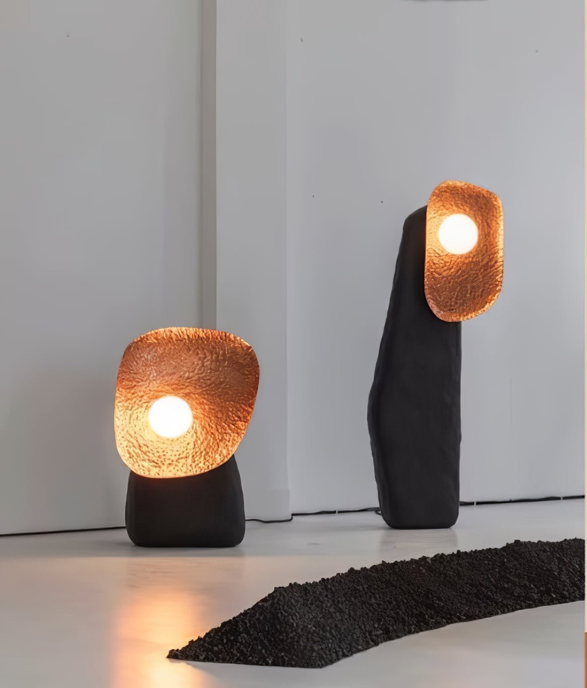 TC Lampadaire Moderne en Verre