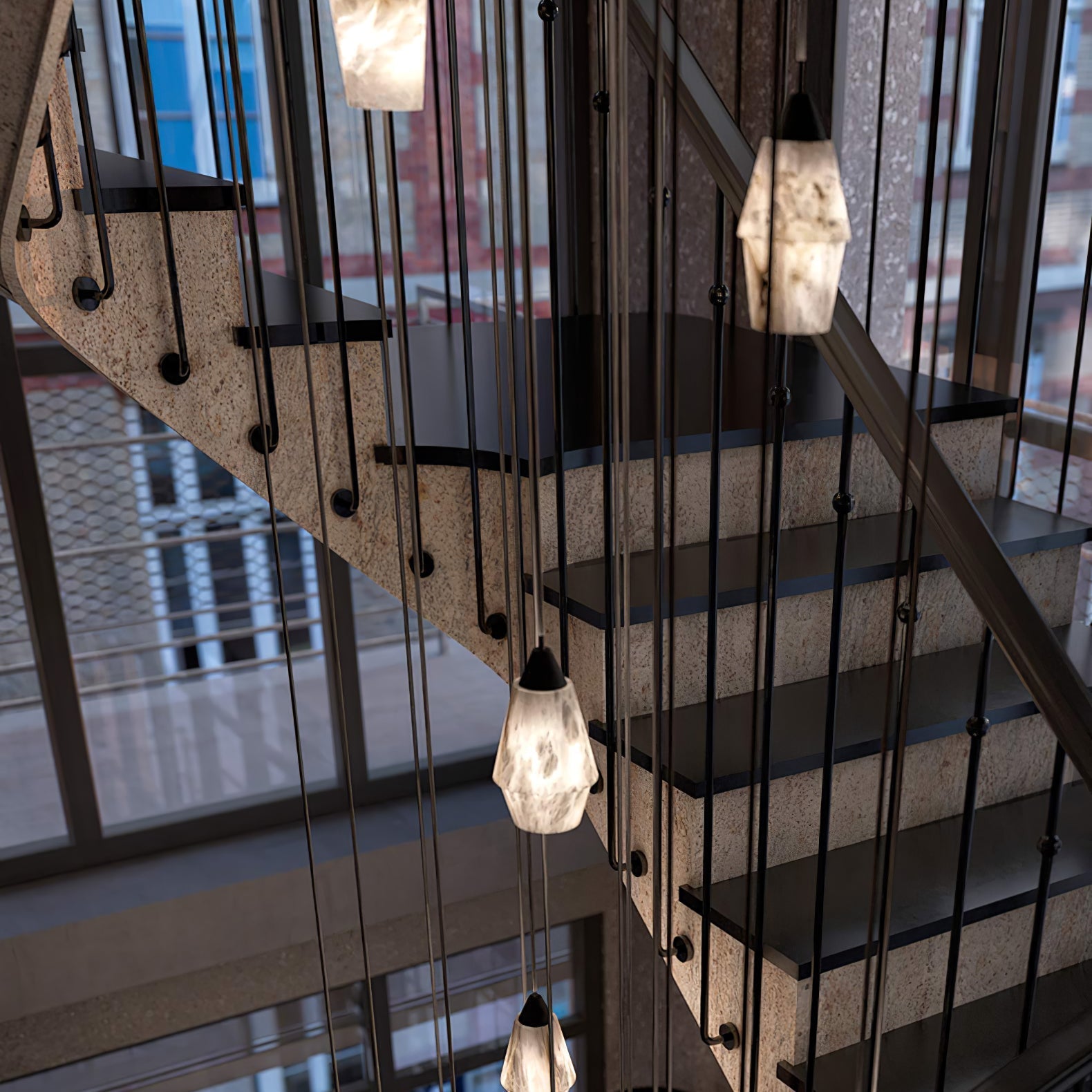 TEN MA DO Pendant Lamp - Blowlighting