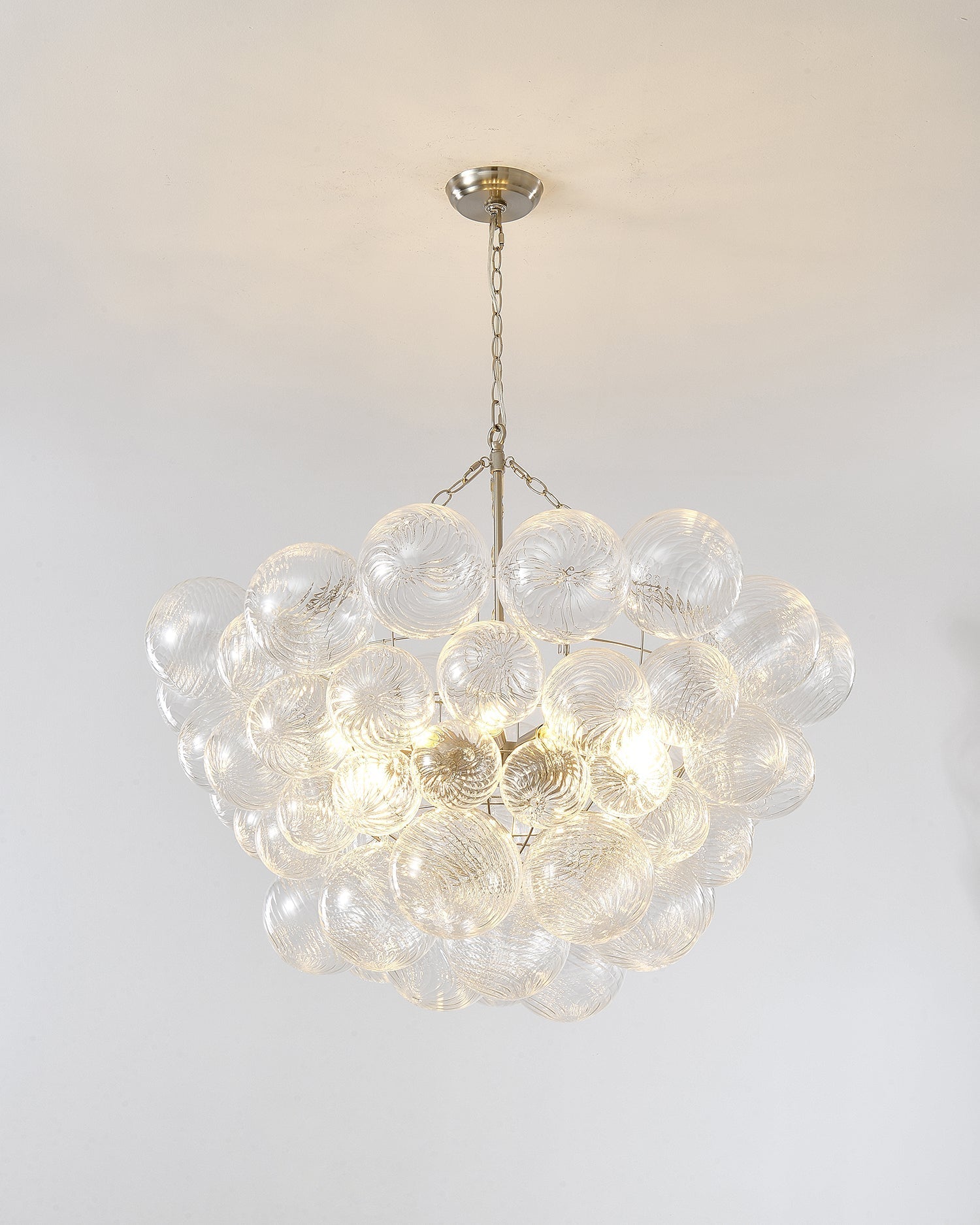 Talia Chandelier Glass Sphere Cascade - Letslighting