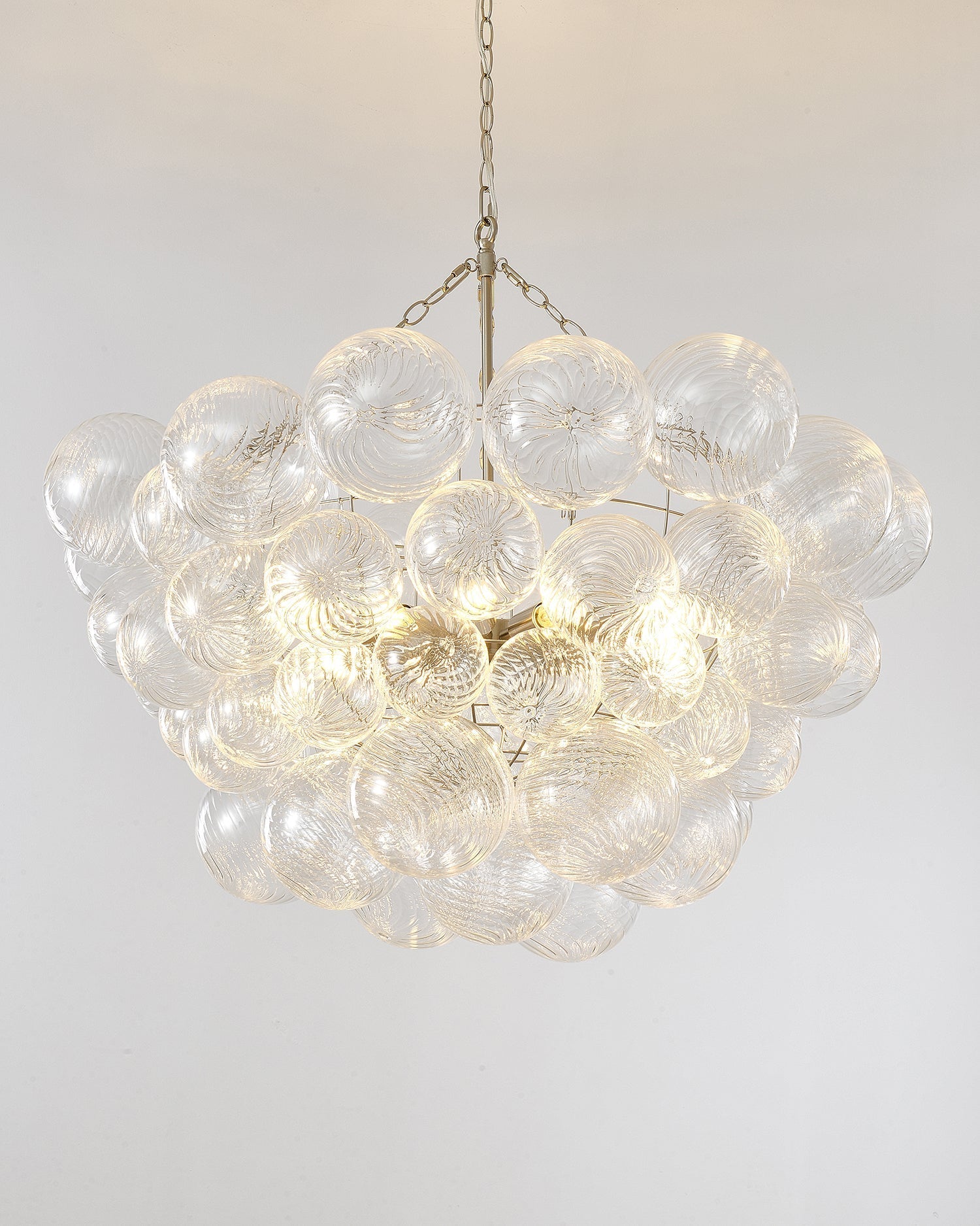 Talia Chandelier Glass Sphere Cascade - Letslighting