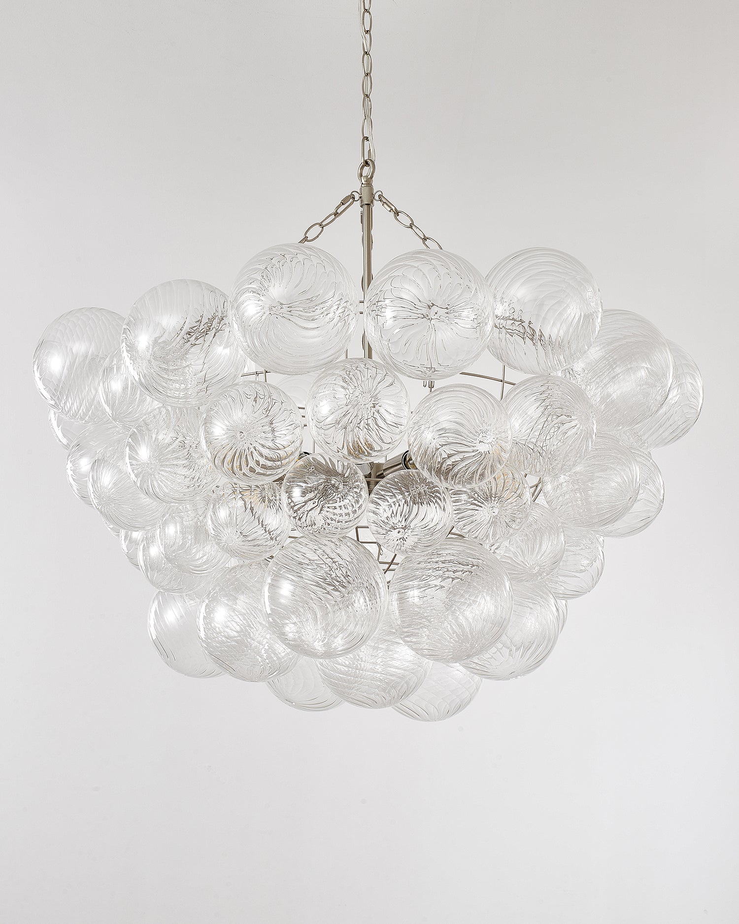 Talia Chandelier Glass Sphere Cascade - Letslighting