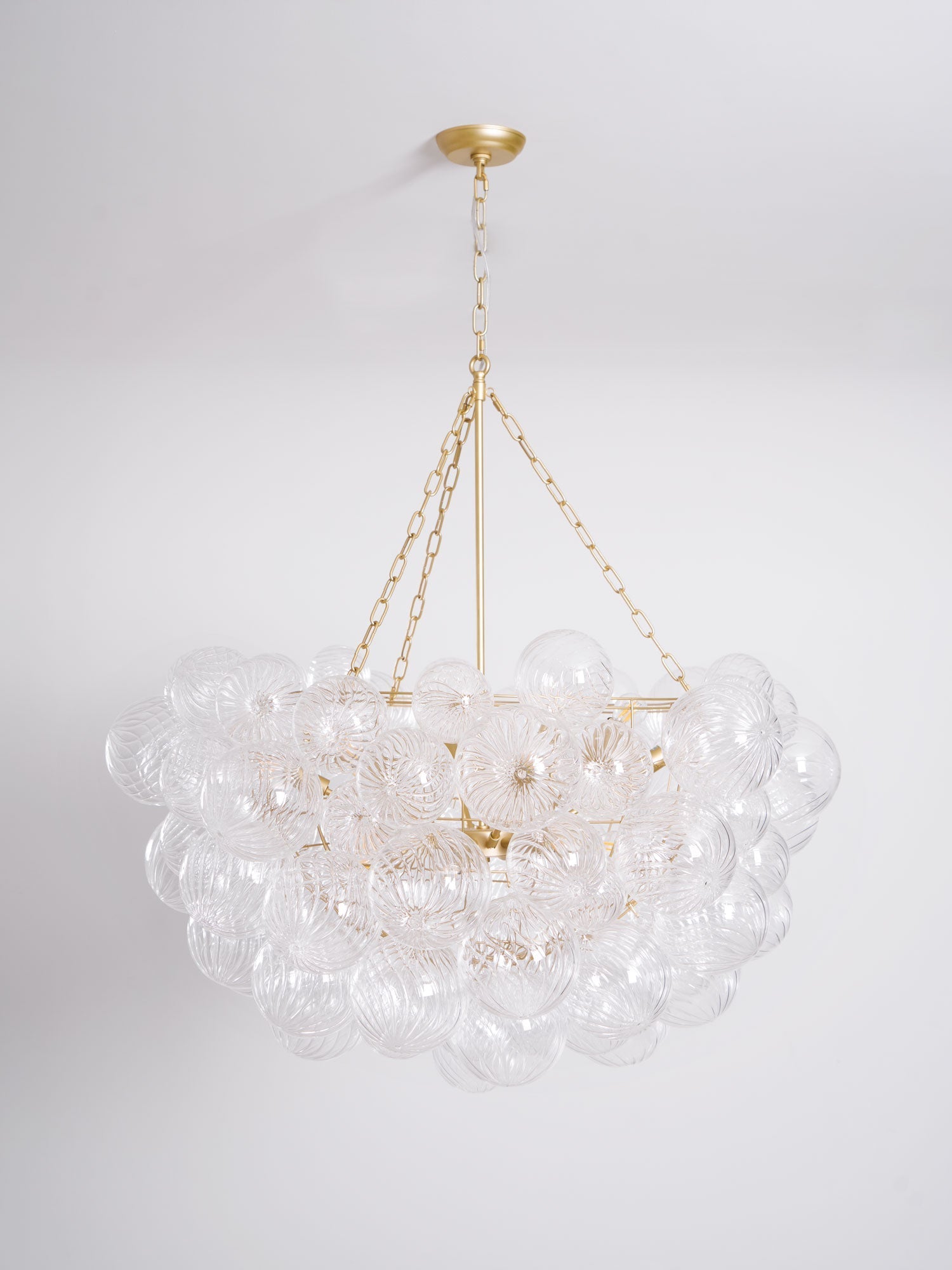 Talia Chandelier Glass Sphere Cascade - Letslighting