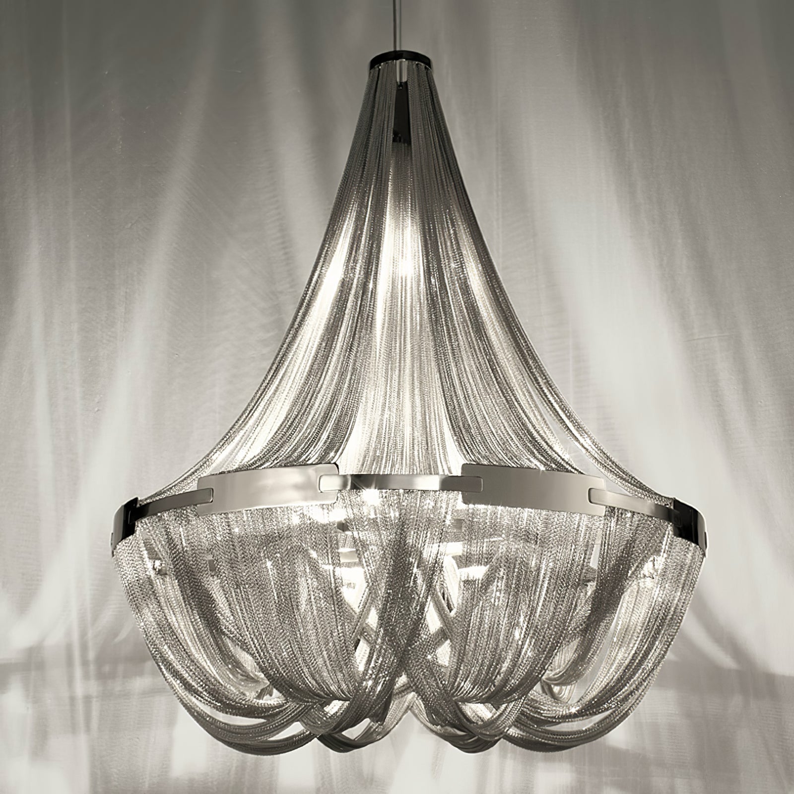 Solara Chandelier Tassel Aluminum Chain - Letslighting