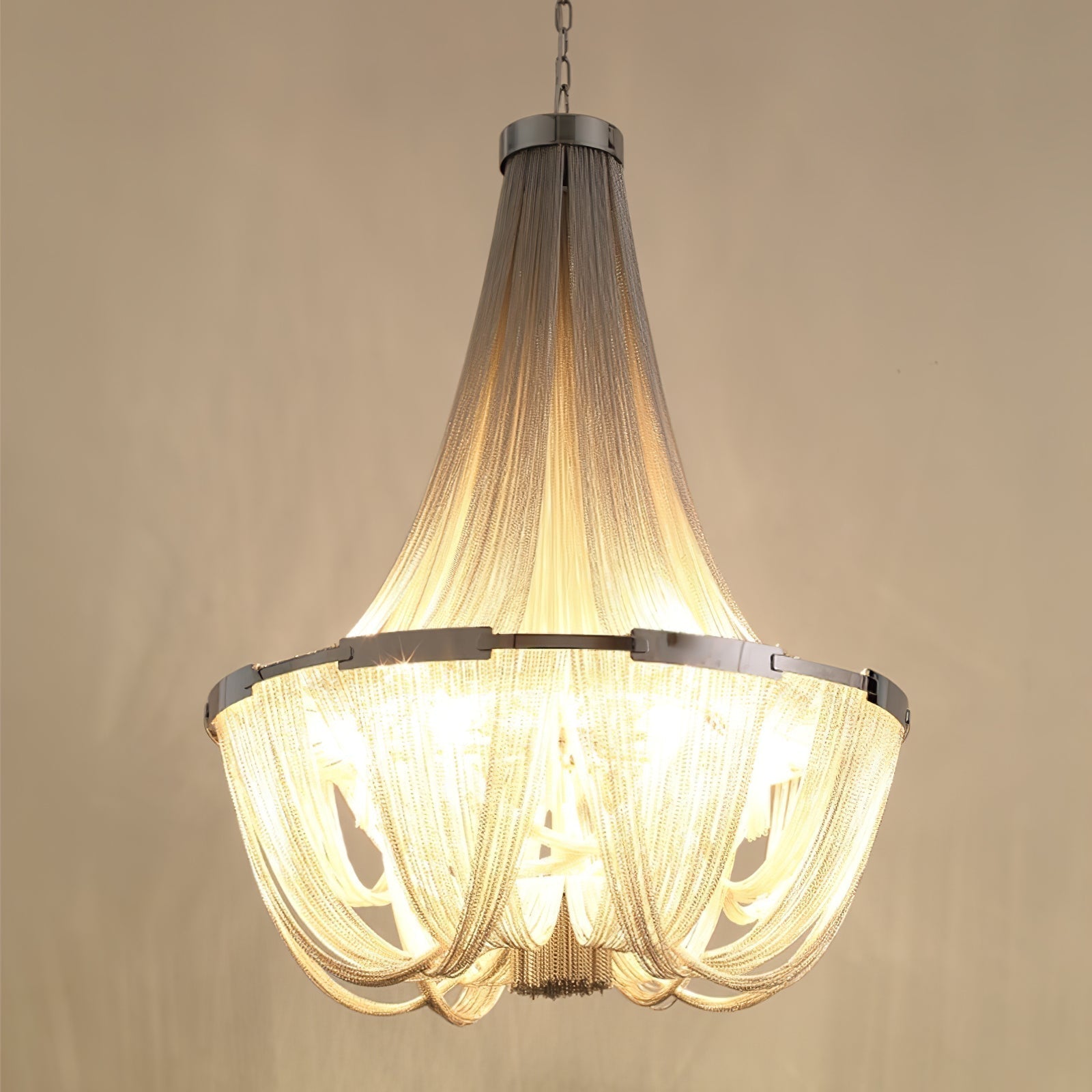 Solara Chandelier Tassel Aluminum Chain - Letslighting