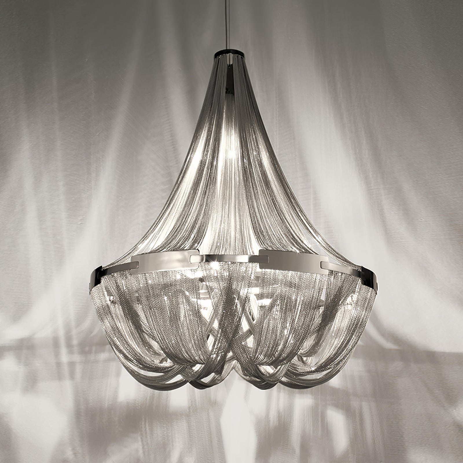 Solara Chandelier Tassel Aluminum Chain - Letslighting