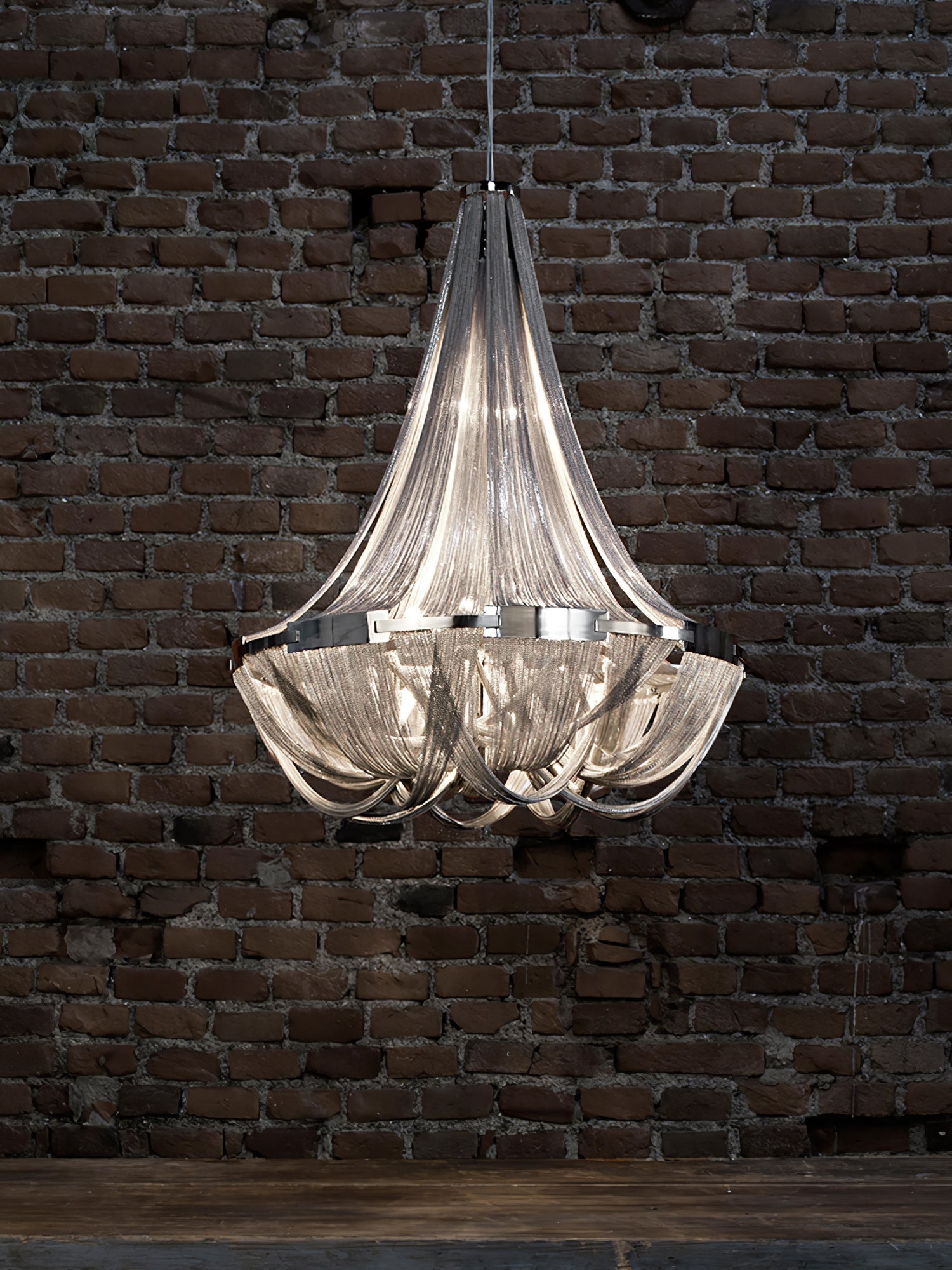 Solara Chandelier Tassel Aluminum Chain - Letslighting