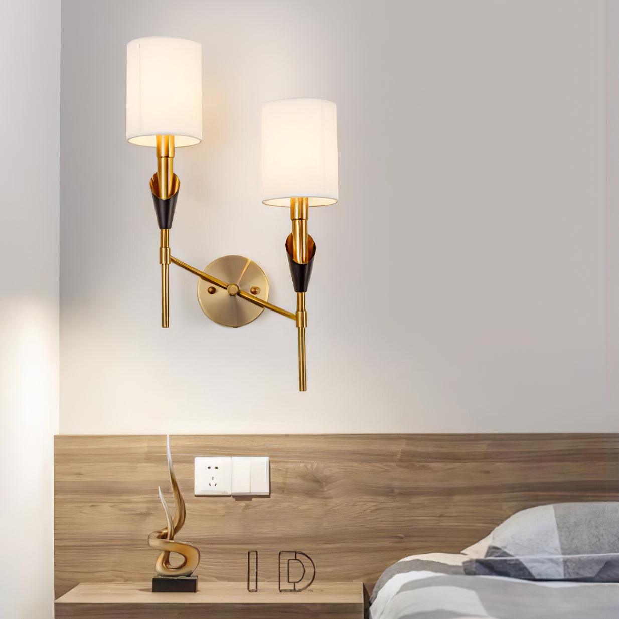 Eurzorira Fabric Wall Light - Letslighting