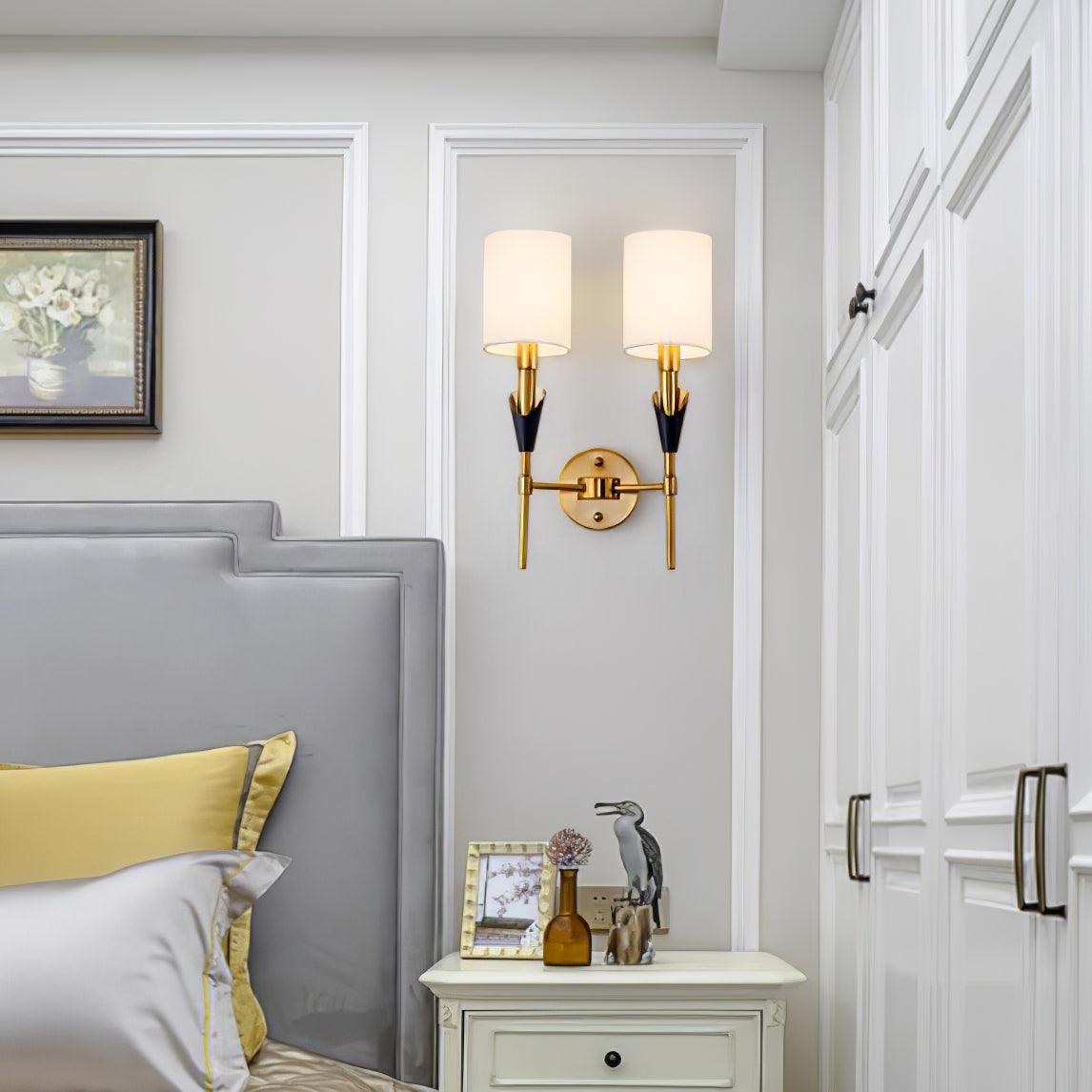 Eurzorira Fabric Wall Light - Letslighting
