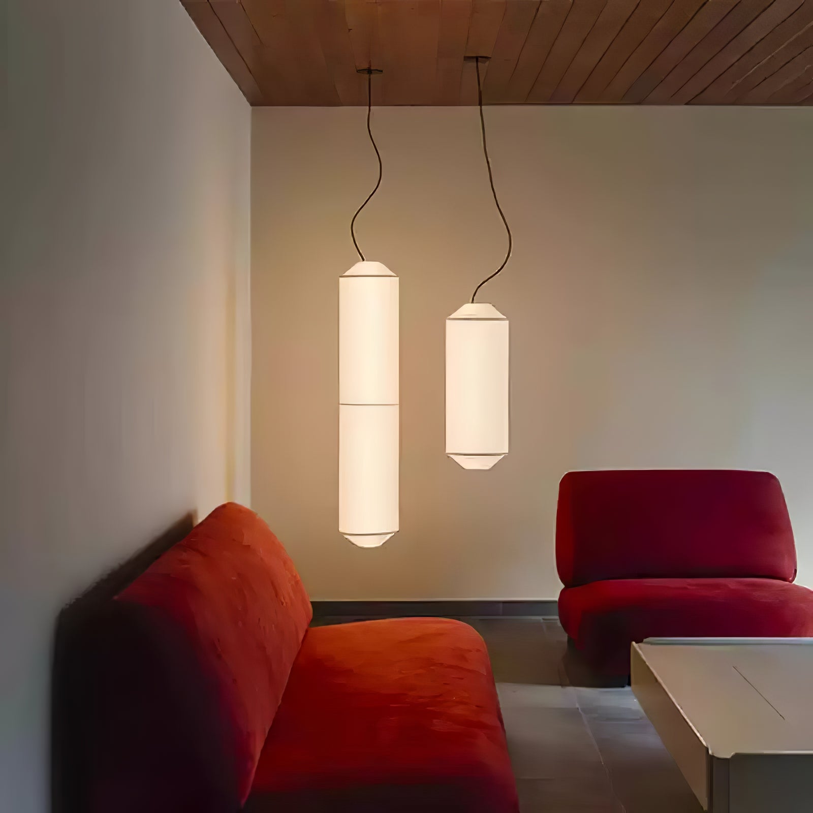 Citheis Modern Minimalist Natural Mulberry Silk Metal Pendant Lamp - Blowlighting