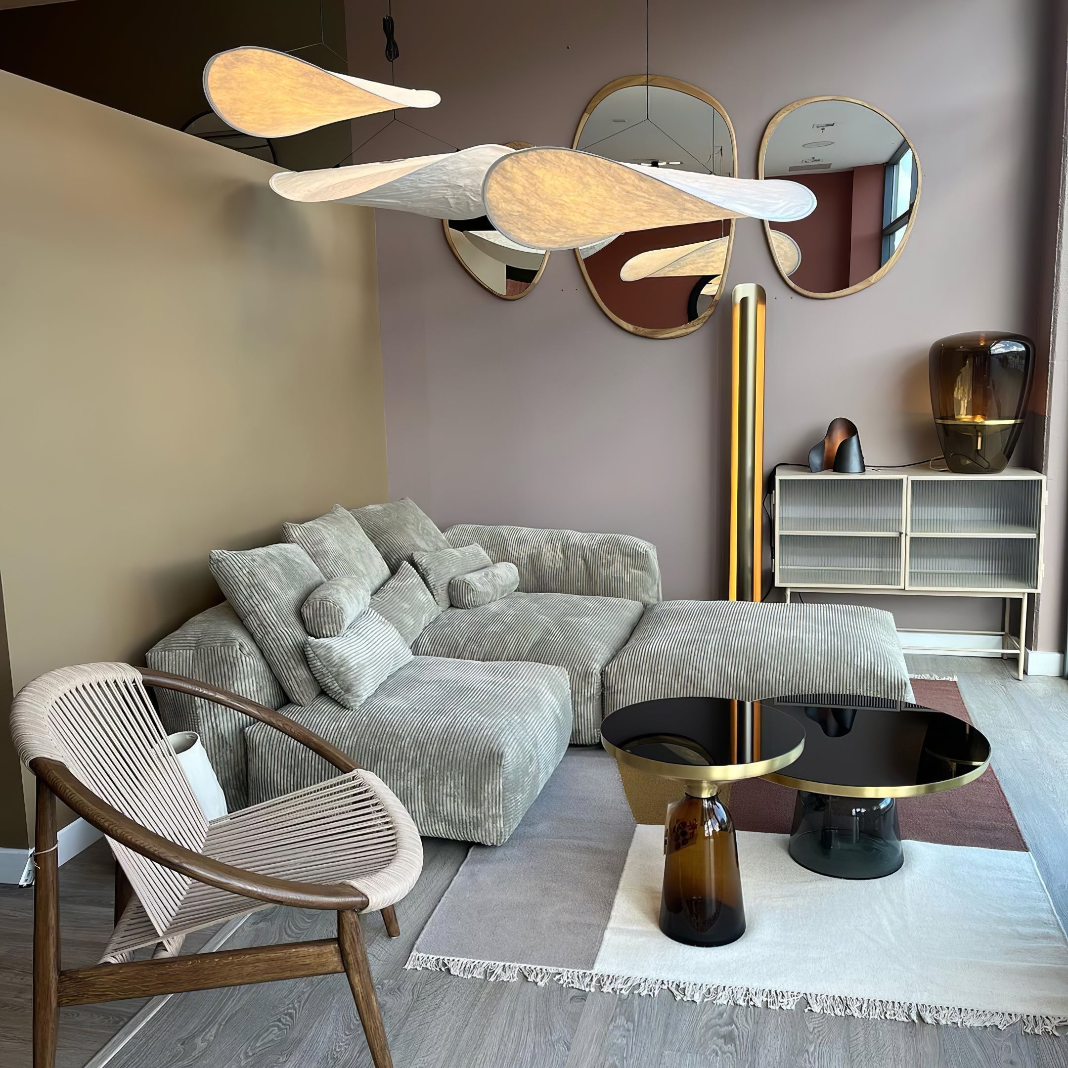 Tense Pendant Swag Light - Blowlighting