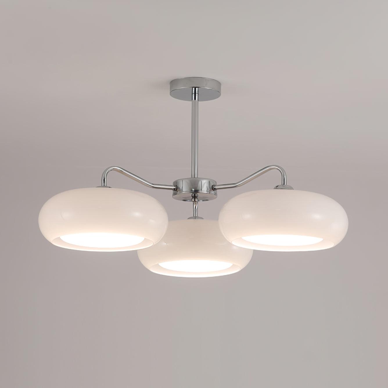 Tetra Ceiling Lamp Triple Globe Retro Modern Living Room - Letslighting
