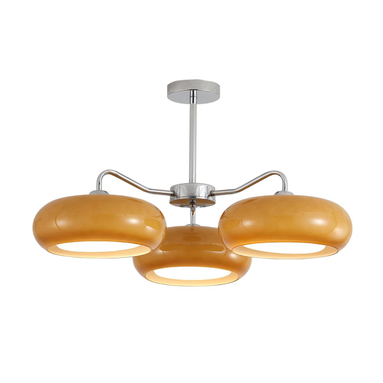 Tetra Ceiling Lamp Triple Globe Retro Modern Living Room - Letslighting