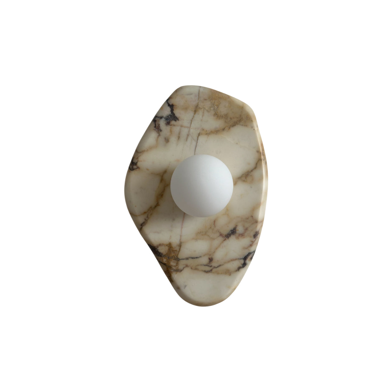 Mylirira Modern Minimalist Marble Glass Wall Lamp - Lamp Copper