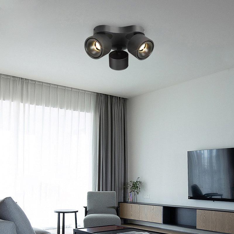 Arsorara Rotating Folding Three Head Metal Spotlight Ceiling lamp - Blowlighting
