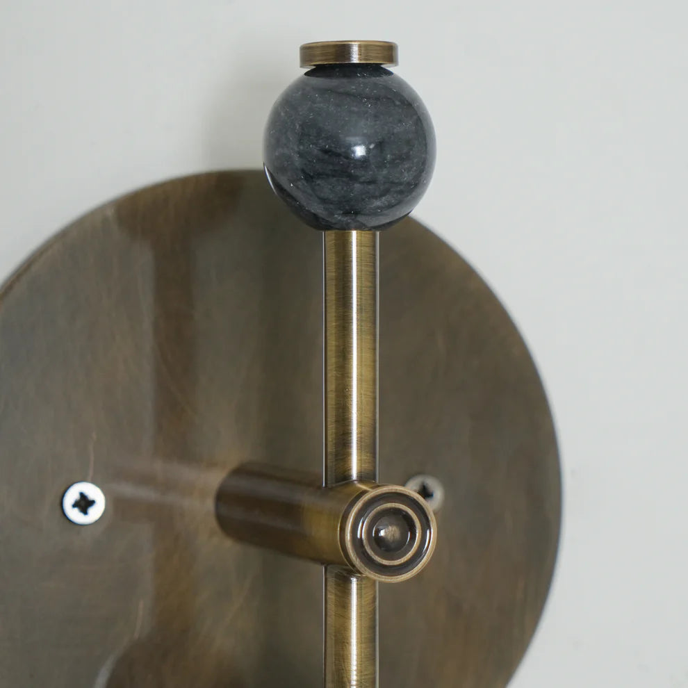 Epoch Vintage Unusual Marble Wall Light Fixture Bedroom Hallway