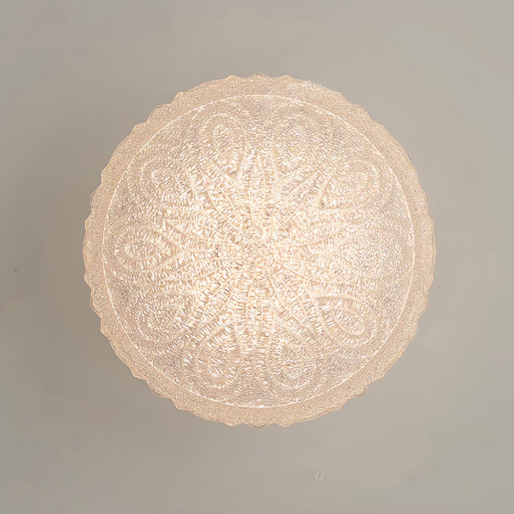 Evale Frosted Glass Flush Mount Ceiling Light - Letslighting