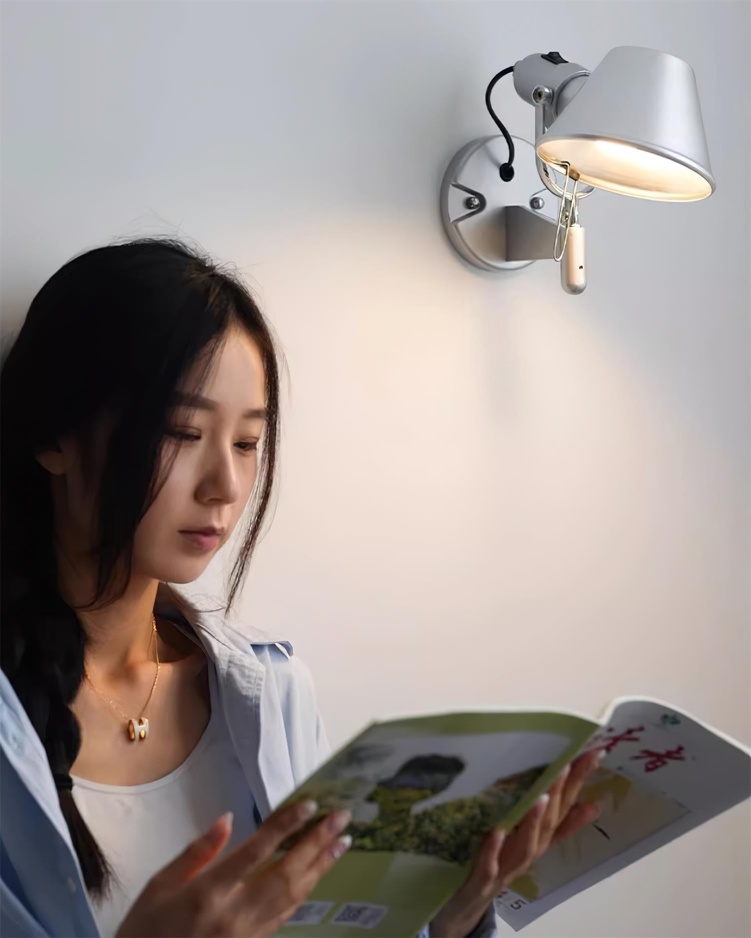 Wall Lamp Body Conical Shade Adjustable Modern Minimalist - Letslighting
