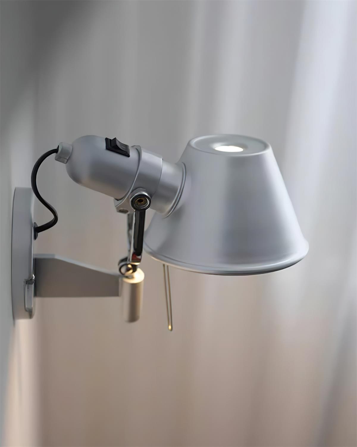 Wall Lamp Body Conical Shade Adjustable Modern Minimalist - Letslighting