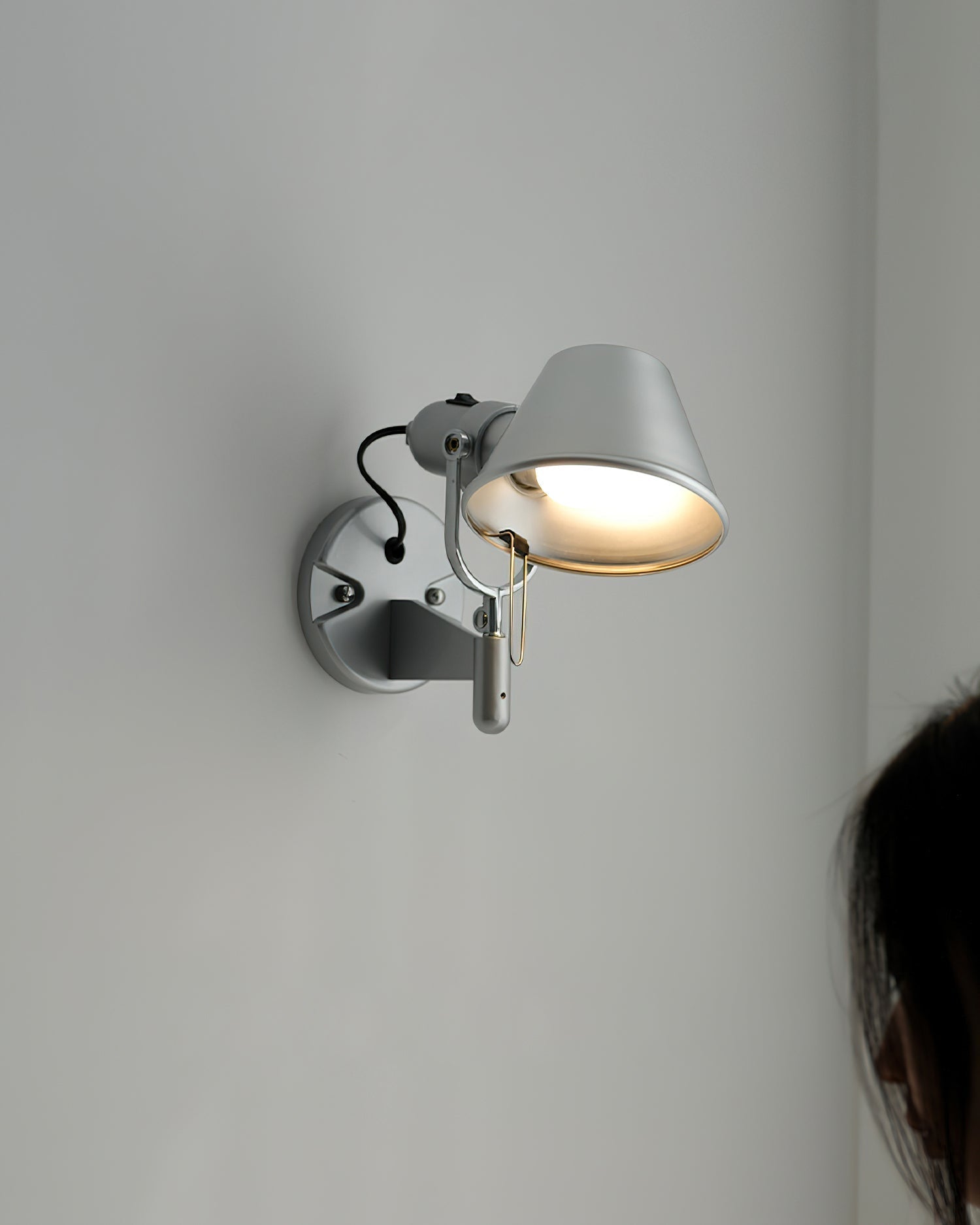 Wall Lamp Body Conical Shade Adjustable Modern Minimalist - Letslighting