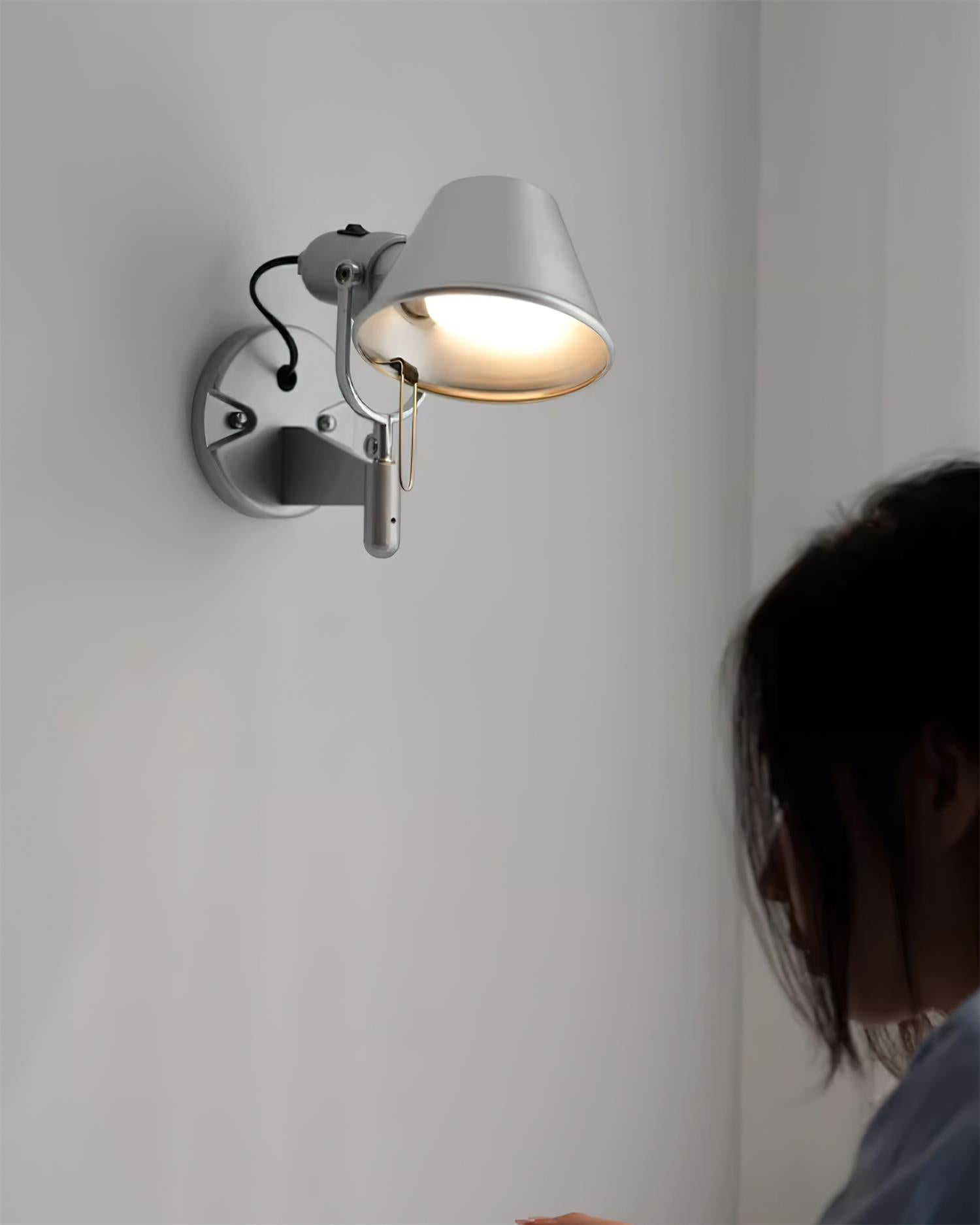Wall Lamp Body Conical Shade Adjustable Modern Minimalist - Letslighting