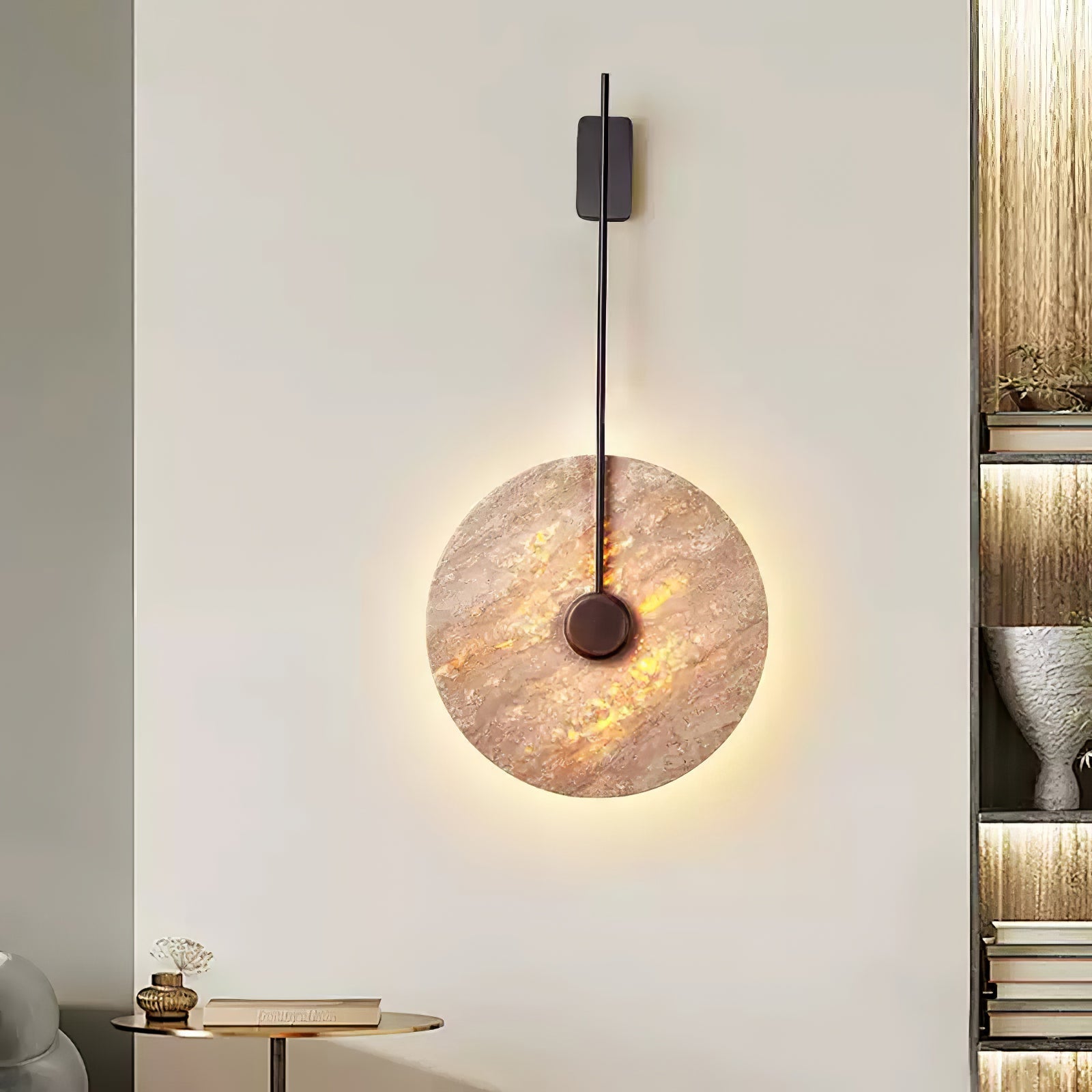Visolia Travertine Wall Light - Letslighting