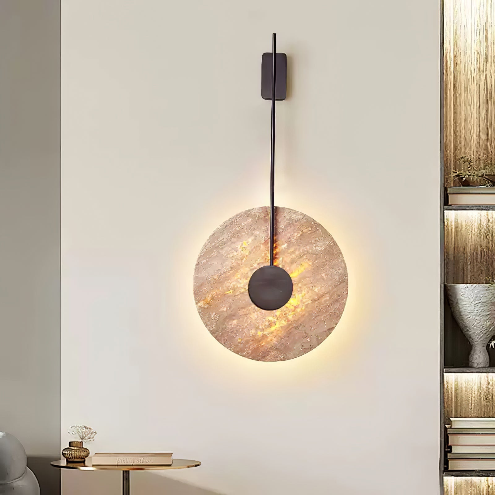Visolia Travertine Wall Light - Letslighting