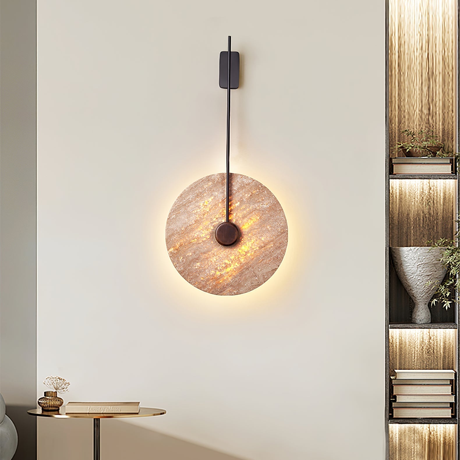 Visolia Travertine Wall Light - Letslighting