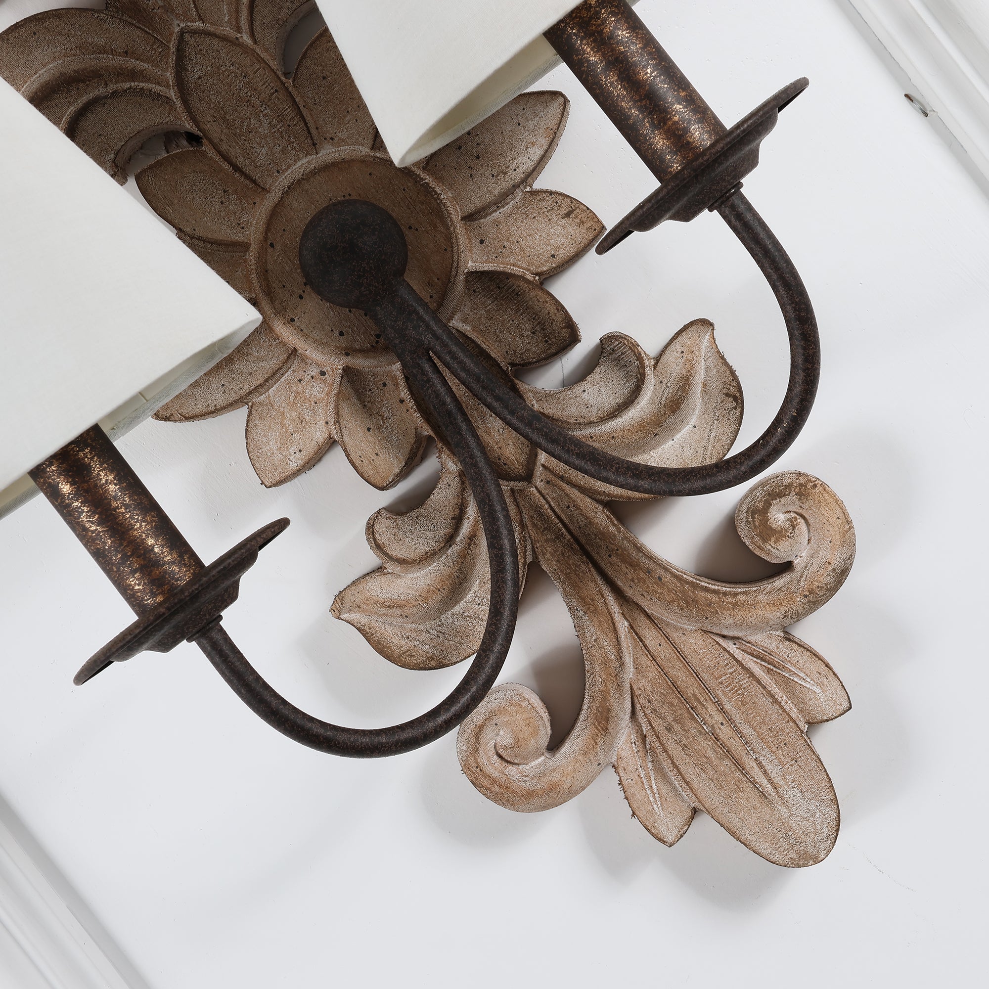 Vadora Postmodern Luxury Metal Sconce Wall Lamp - Lamp Copper