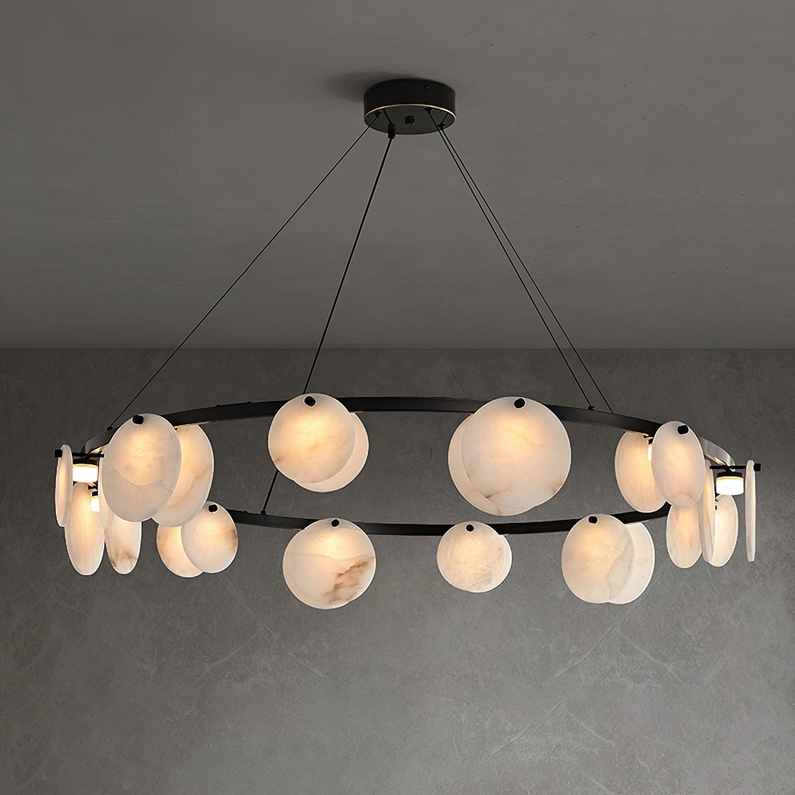 Olveneth Alabaster Chandelier - Letslighting