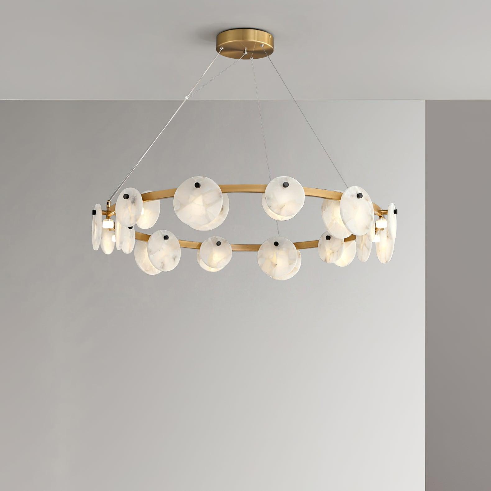 Olveneth Alabaster Chandelier - Letslighting