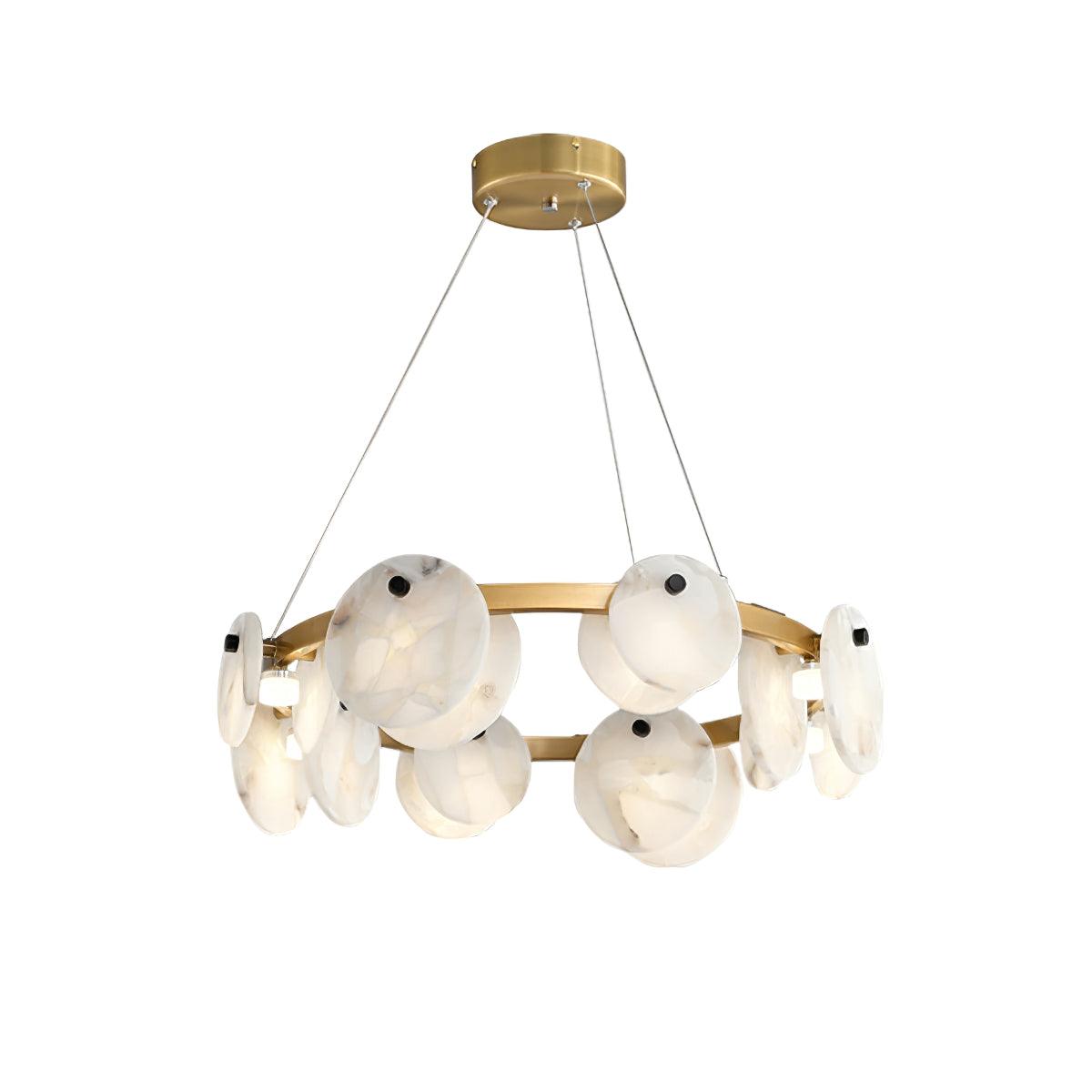 Olveneth Alabaster Chandelier - Letslighting