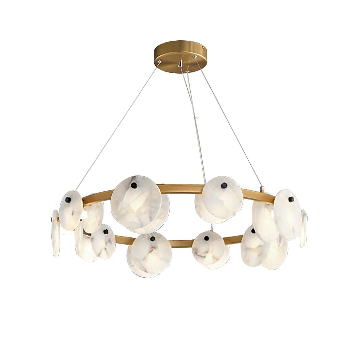 Olveneth Alabaster Chandelier - Letslighting
