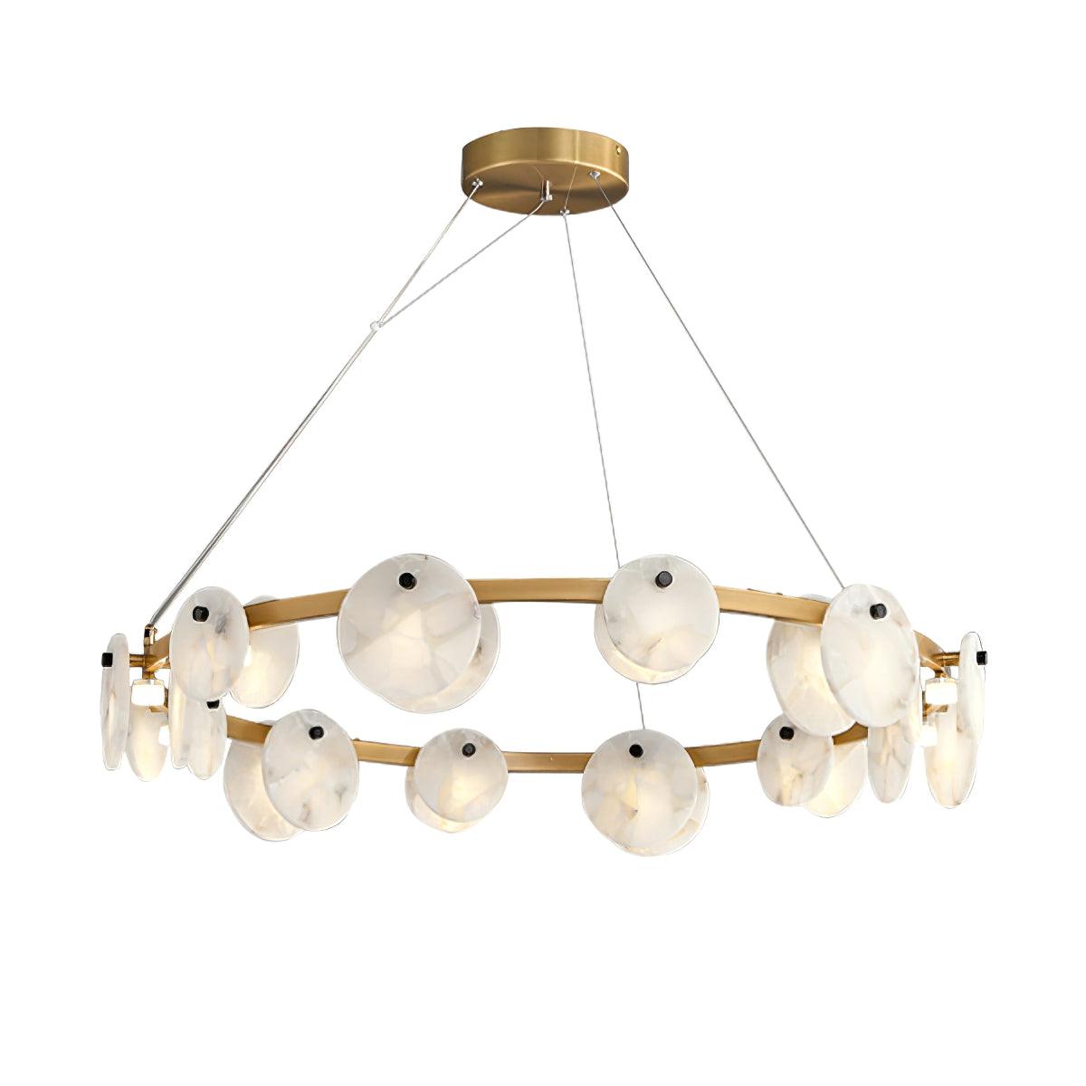 Olveneth Alabaster Chandelier - Letslighting