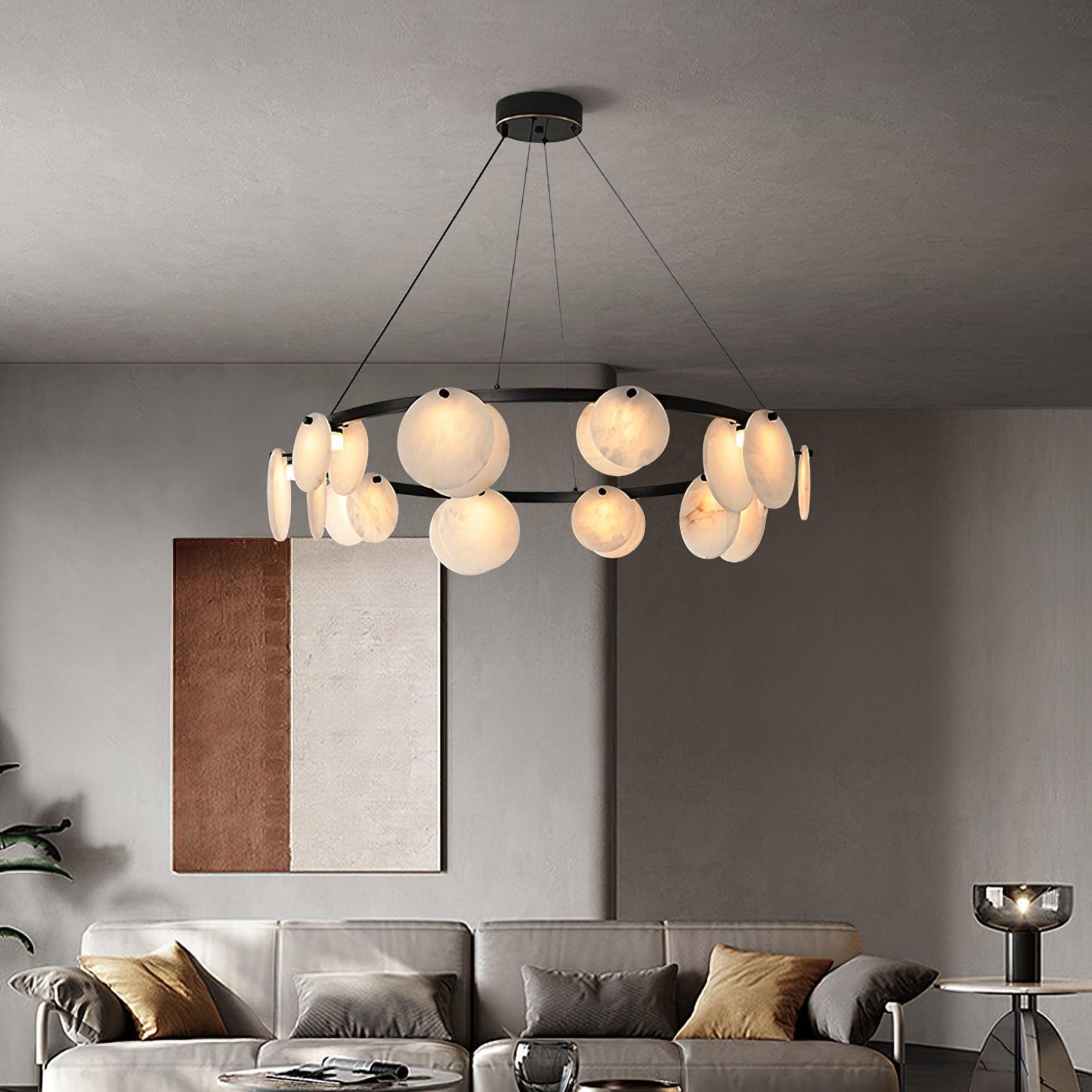Olveneth Alabaster Chandelier - Letslighting