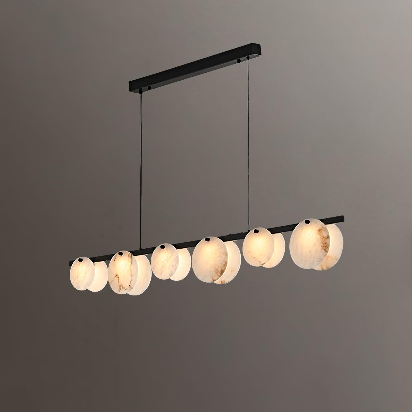 Olirel Linear Alabaster Pendant Light - Letslighting