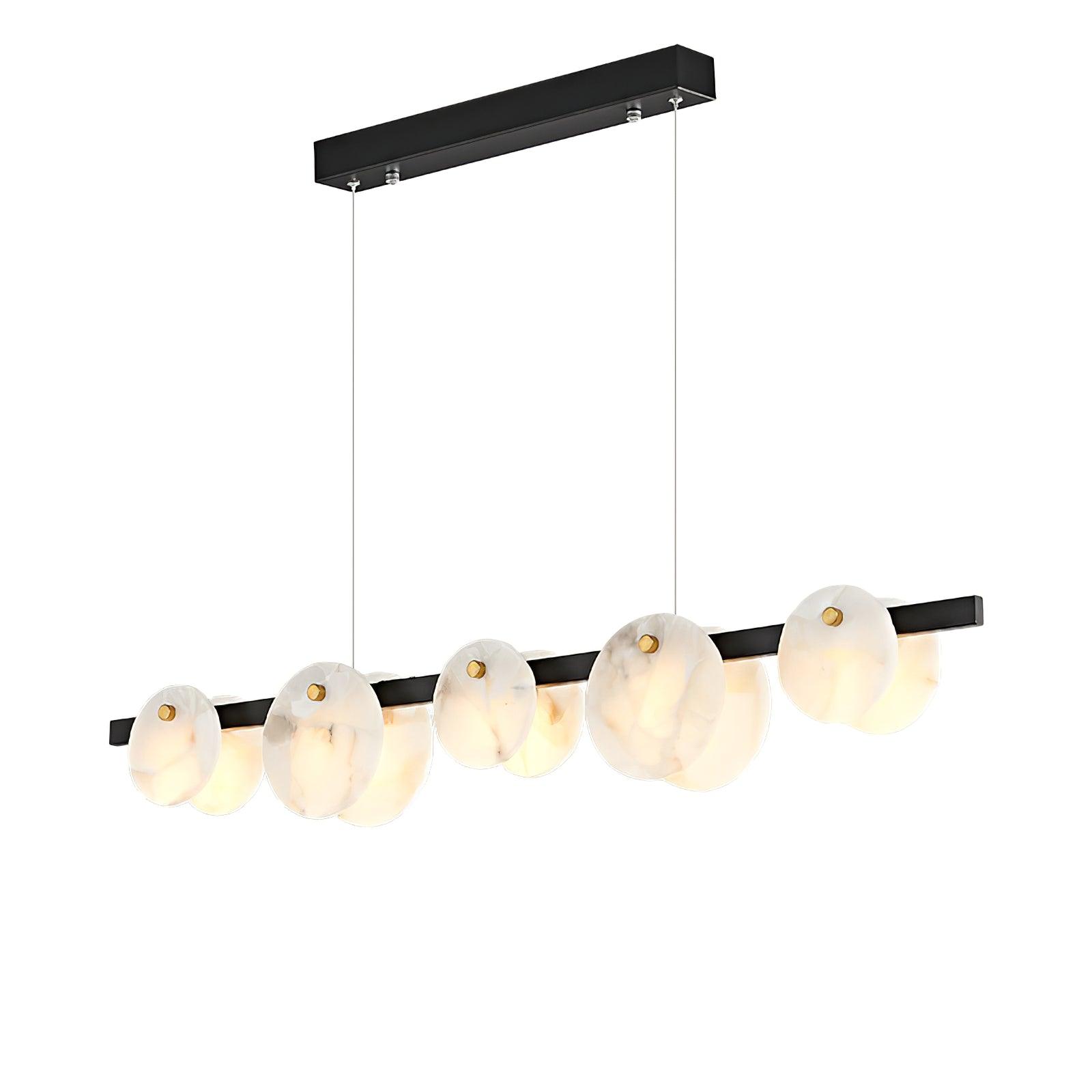 Olirel Linear Alabaster Pendant Light - Letslighting