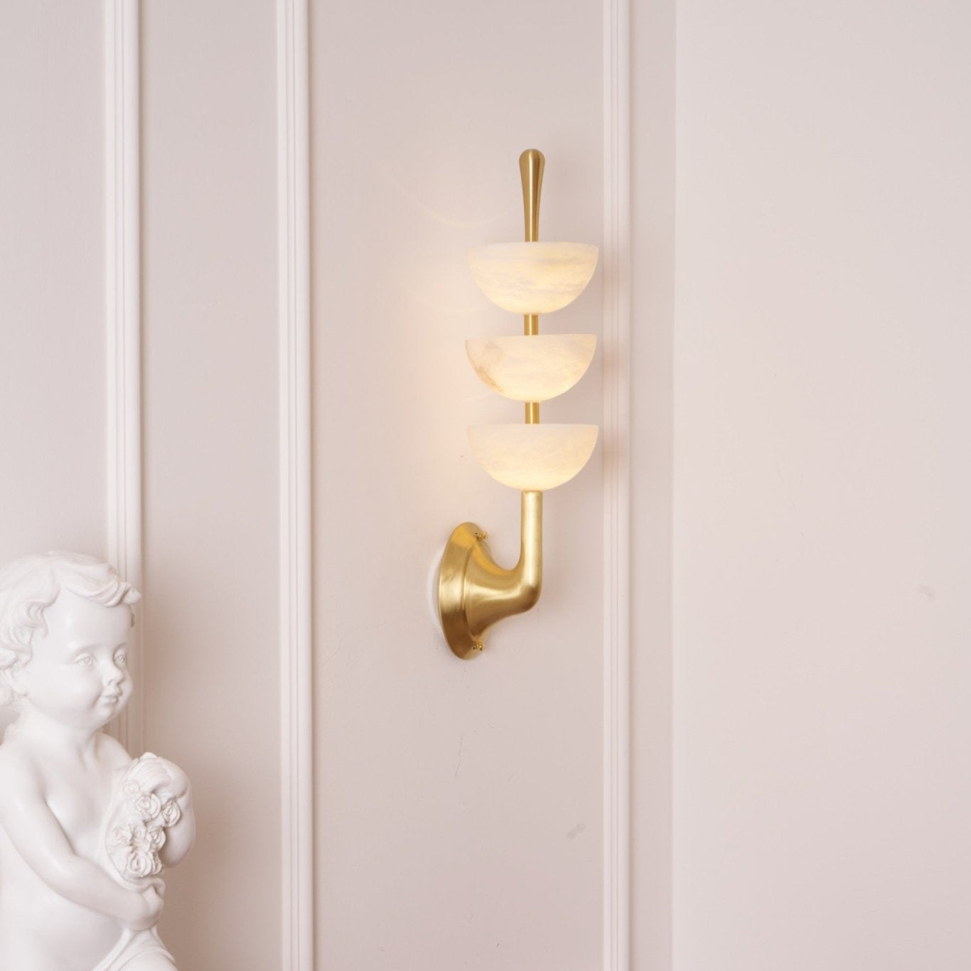 Ulmiraris Alabaster Wall Light - Letslighting
