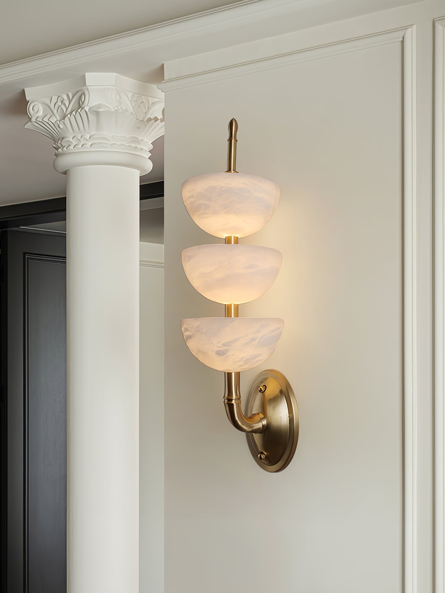 Ulmiraris Alabaster Wall Light - Letslighting